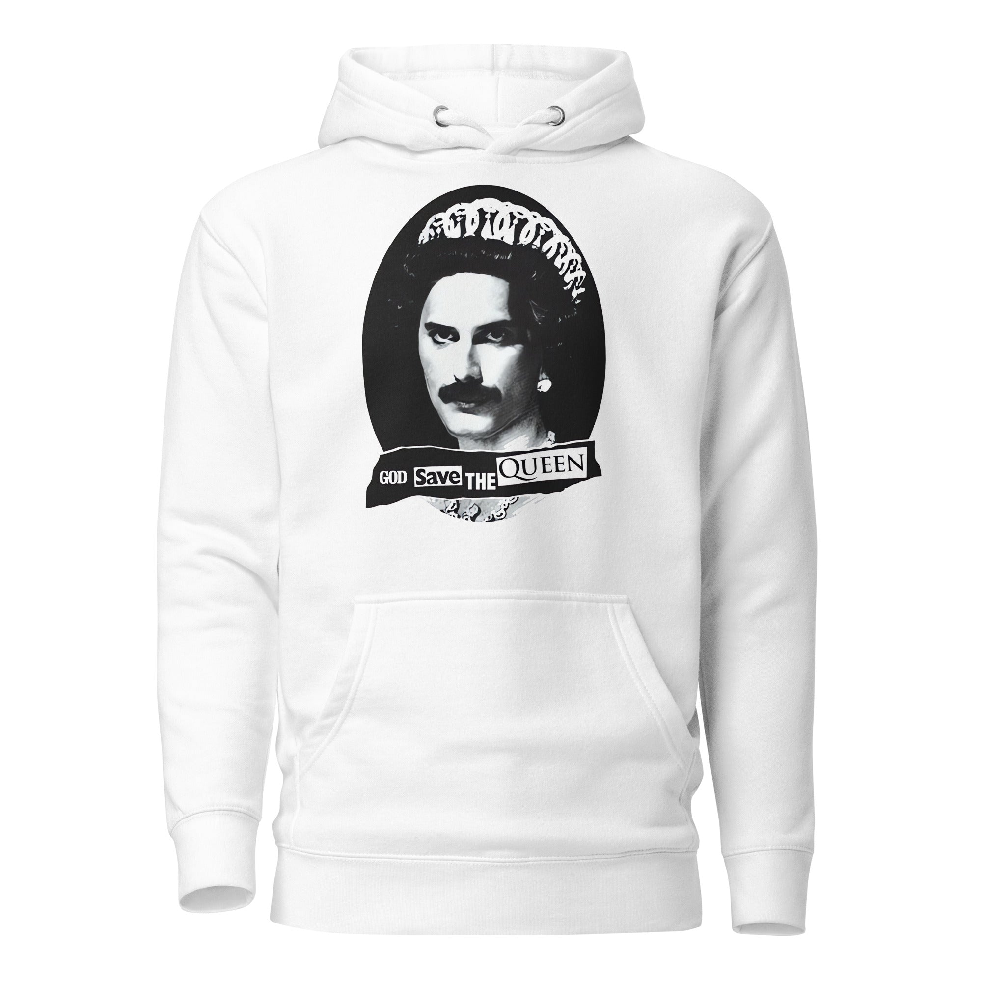Hoodie God Save the Queen, Disponible en la mejor tienda online para comprar tu merch favorita, la mejor Calidad, compra Ahora en Superstar!