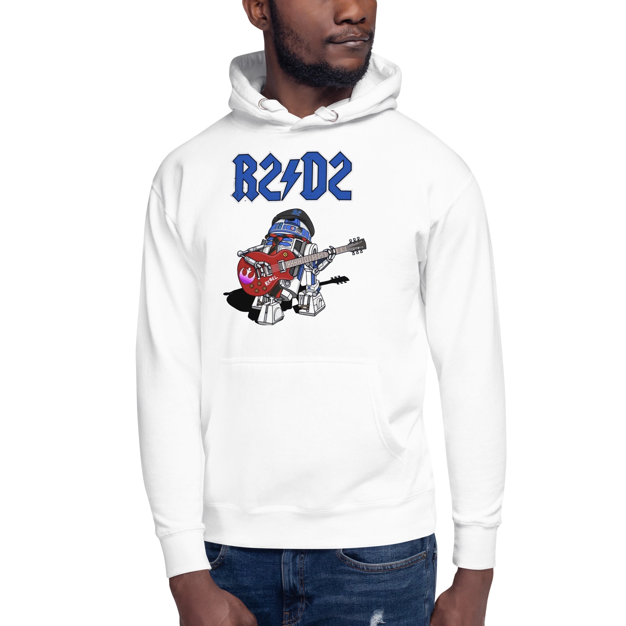 Sudadero con Capucha Rock R2 / D2 , Disponible en la mejor tienda online para comprar tu merch favorita, la mejor Calidad, compra Ahora en Superstar!
