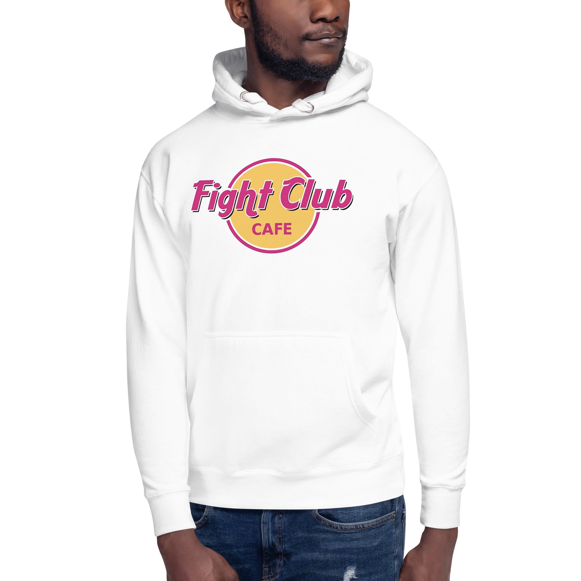 Sudaderas con Capucha Fight Club Café, Disponible en la mejor tienda online para comprar tu merch favorita, la mejor Calidad, compra Ahora!