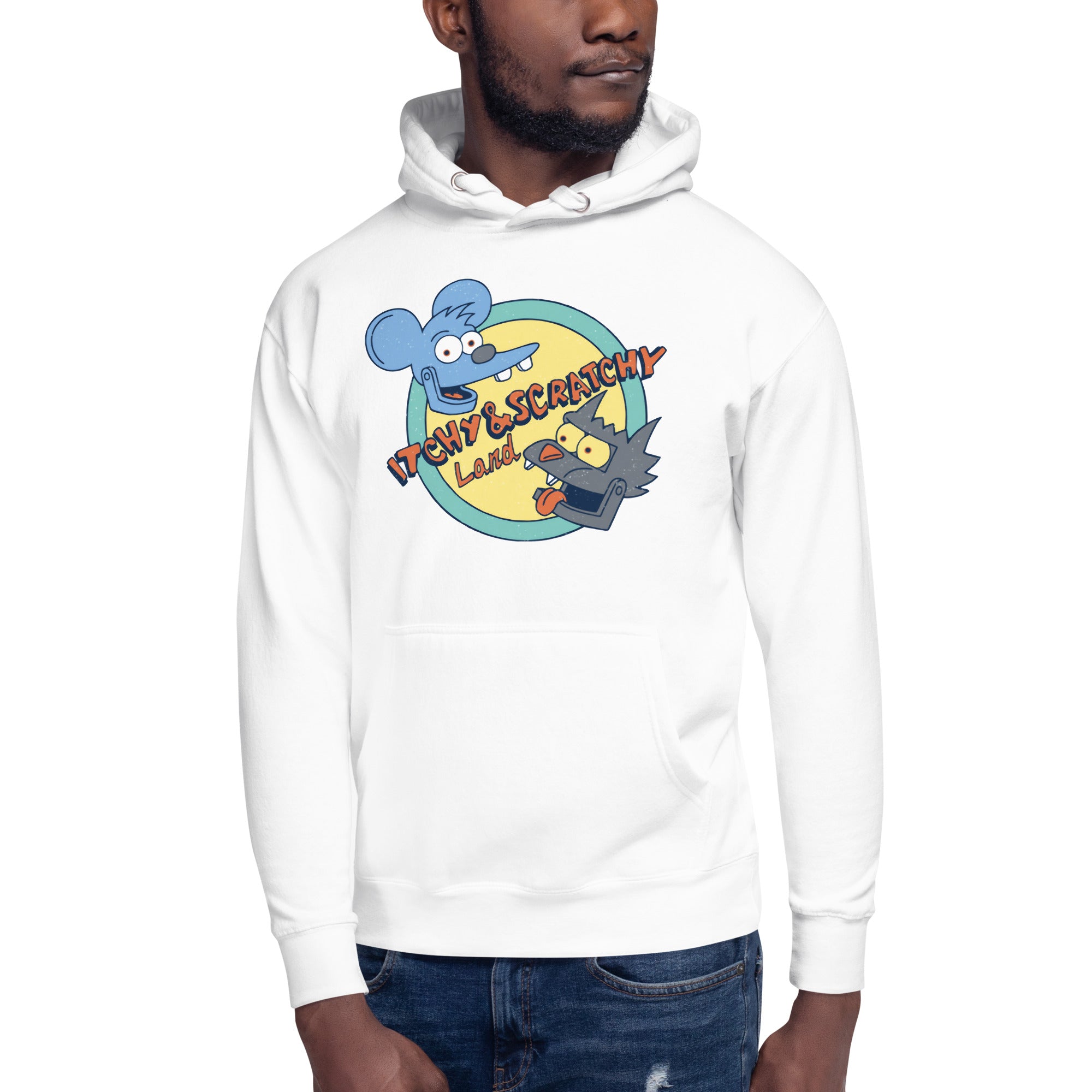 Sudadero Itchy and Scratchy, Disponible en la mejor tienda online para comprar tu merch favorita, la mejor Calidad, compra Ahora en Superstar!