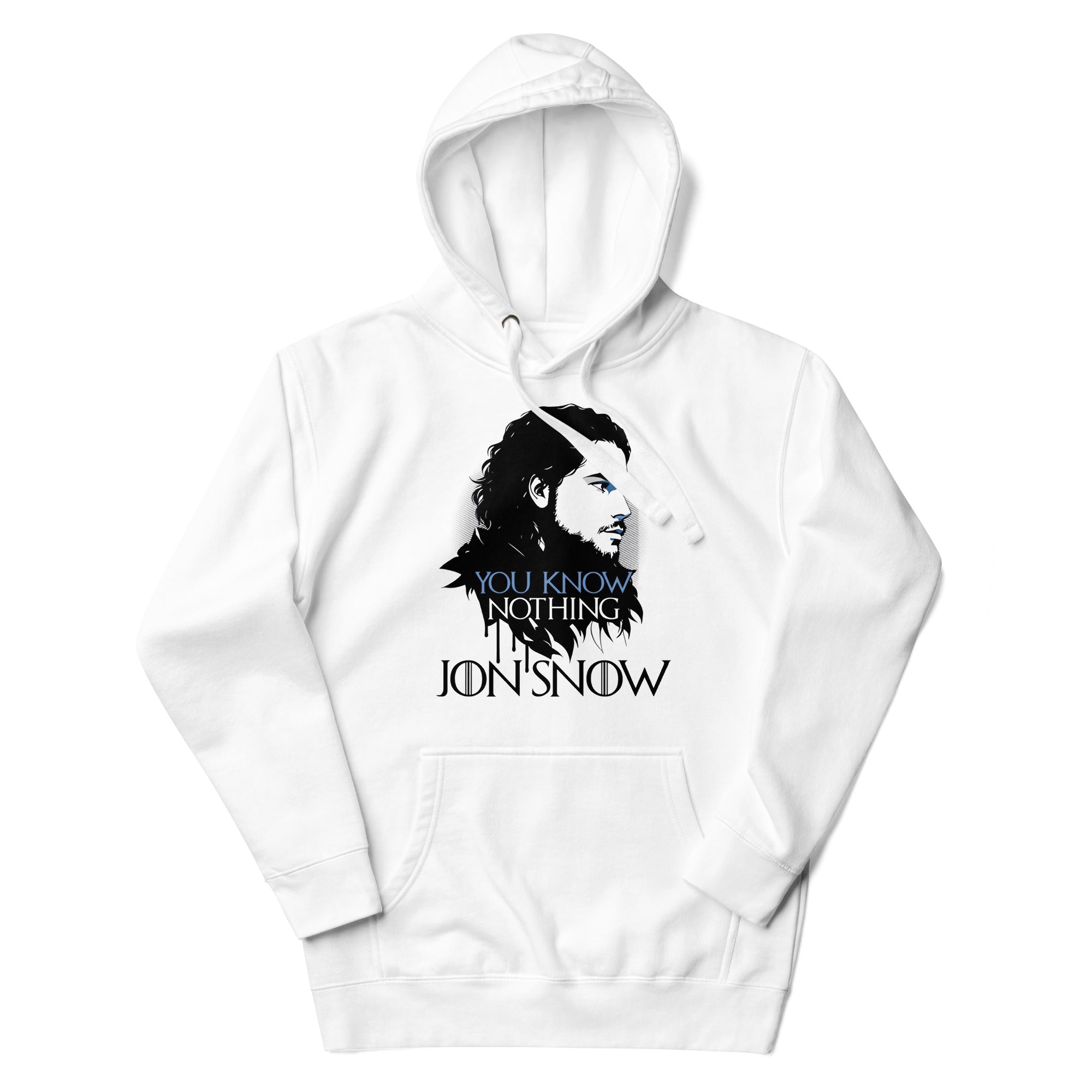 Hoodie You Know Nothing Disponible en la mejor tienda online para comprar tu merch favorita, la mejor Calidad, compra Ahora en Superstar!