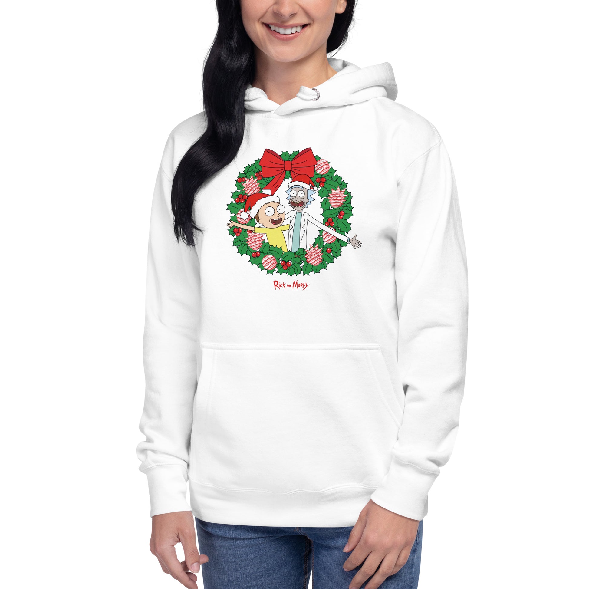 Hoodie Rick & Morty en Navidad , Disponible en la mejor tienda online para comprar tu merch favorita, la mejor Calidad, compra Ahora en Superstar!