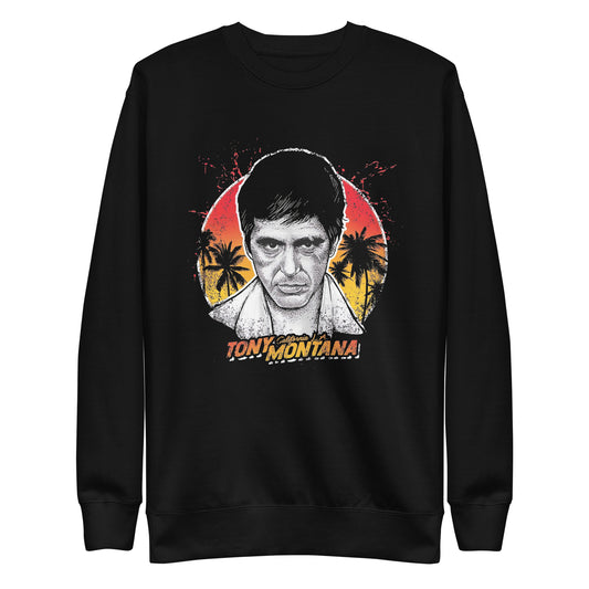 Suéter Tony Montana, Disponible en la mejor tienda online para comprar tu merch favorita, la mejor Calidad, compra Ahora!