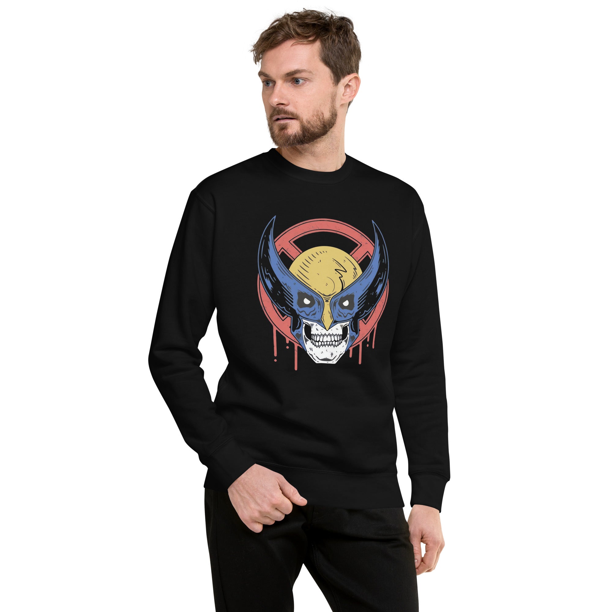 Sudadero Wolverine Skull Disponible en Superstar, la mejor tienda online para comprar tu merch favorita, la mejor Calidad, compra Ahora en Superstar!