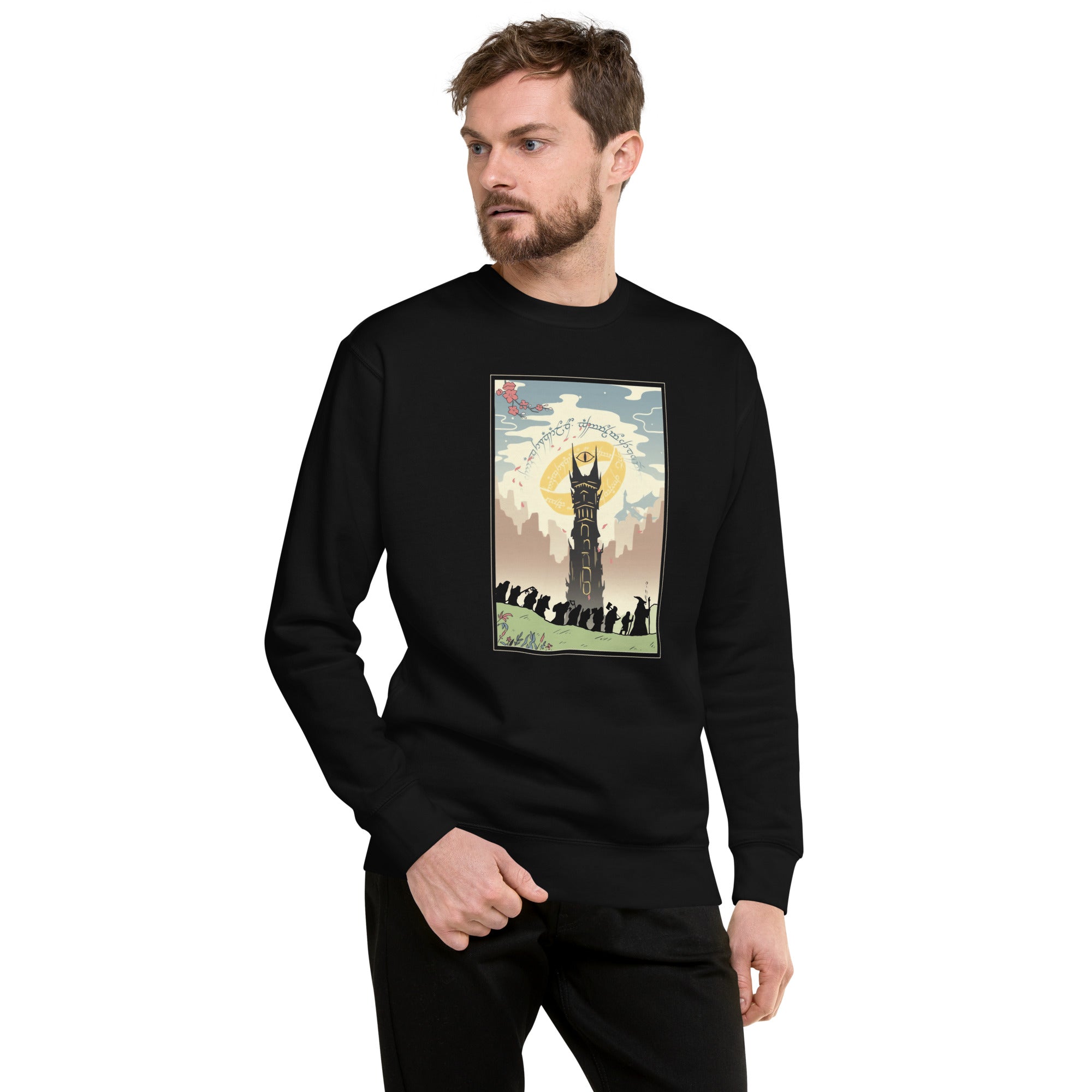 Sudadero Land Of the Hobbits! Disponible en Superstar, la mejor tienda online para comprar tu merch favorita, la mejor Calidad, compra en Superstar!