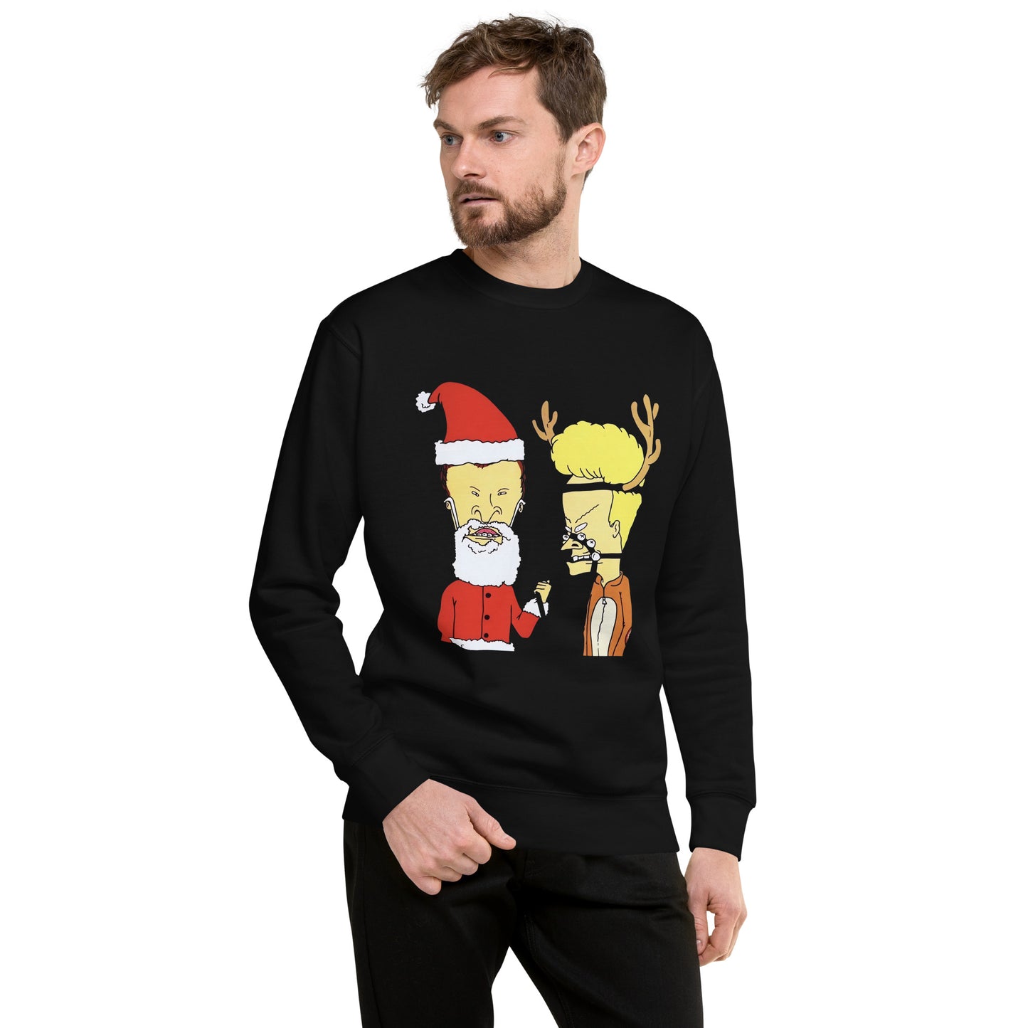 Sudadero Beavis and Butt-Head Do ChristmasDisponible en Superstar, la mejor tienda online para comprar tu merch favorita, la mejor Calidad.