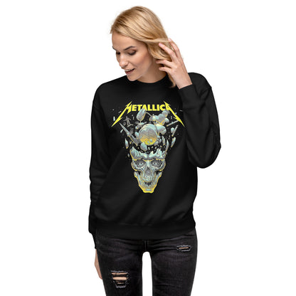 Sudadero Metallica Skull Disponible en Superstar, la mejor tienda online para comprar tu merch favorita, la mejor Calidad, compra Ahora en Superstar!