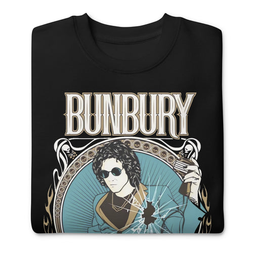 Sudadero Bunbury Disponible en Superstar, la mejor tienda online para comprar tu merch favorita, la mejor Calidad, compra Ahora en Superstar!