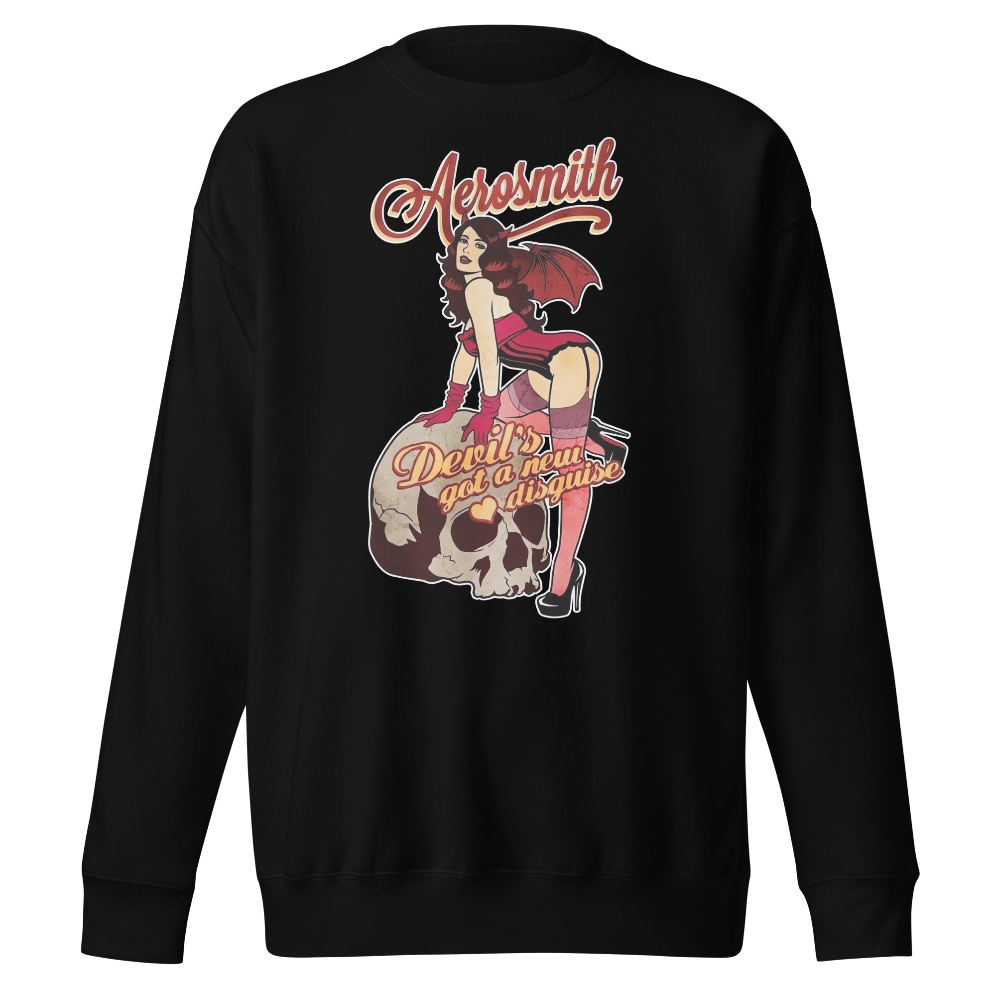 Suéter Aerosmith Devil, Disponible en la mejor tienda online para comprar tu merch favorita, la mejor Calidad, compra Ahora en tu tienda superstar!