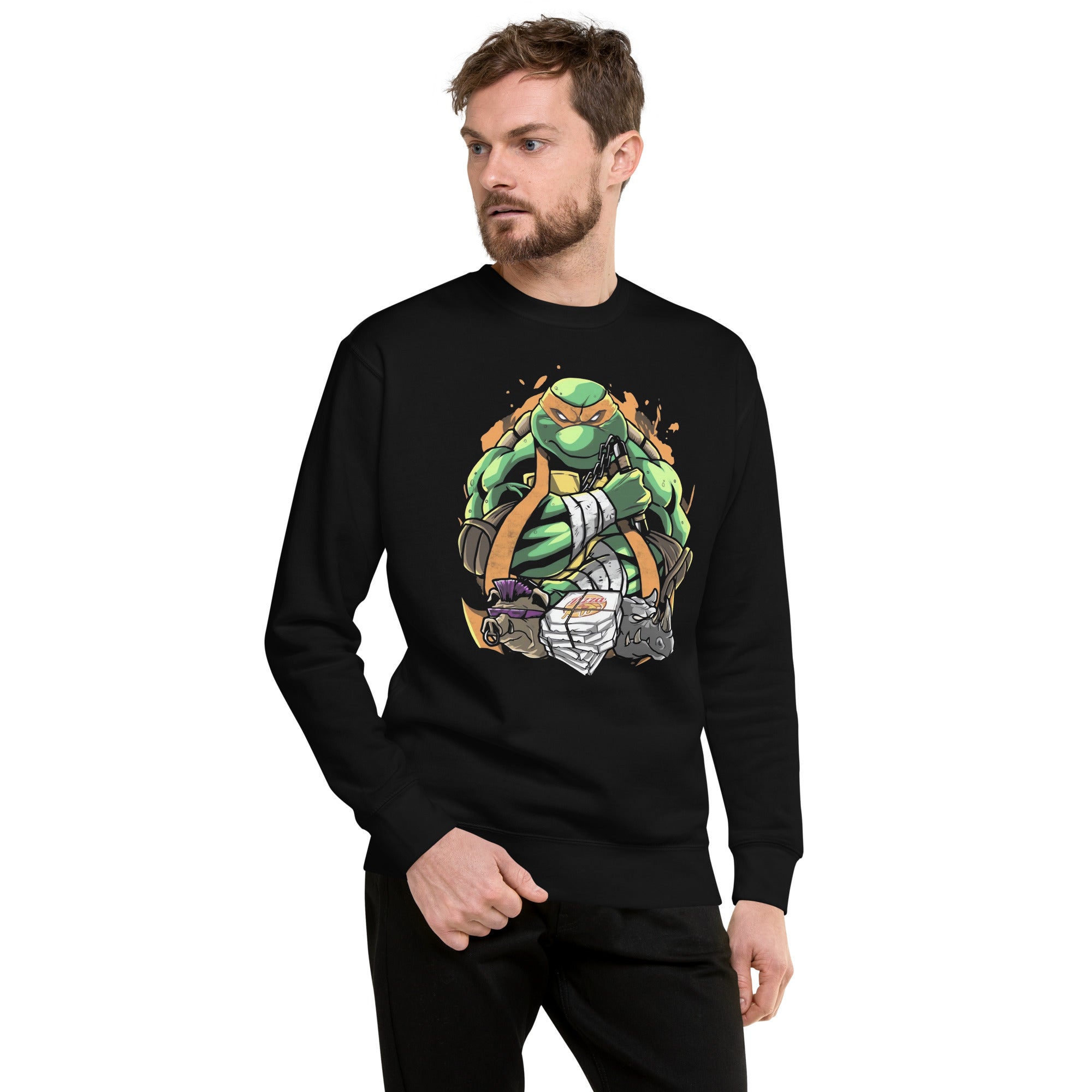 Sudadero Michelangelo Disponible en Superstar, la mejor tienda online para comprar tu merch favorita, la mejor Calidad, compra Ahora en Superstar!