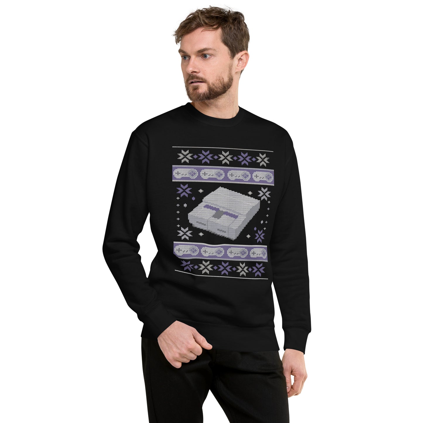 Suéter SNES Navideño, Disponible en la mejor tienda online para comprar tu merch favorita, la mejor Calidad, compra Ahora en Superstar!