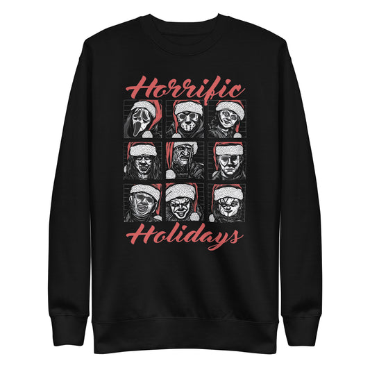 Suéter Horrific Holidays, Disponible en la mejor tienda online para comprar tu merch favorita, la mejor Calidad, compra Ahora!