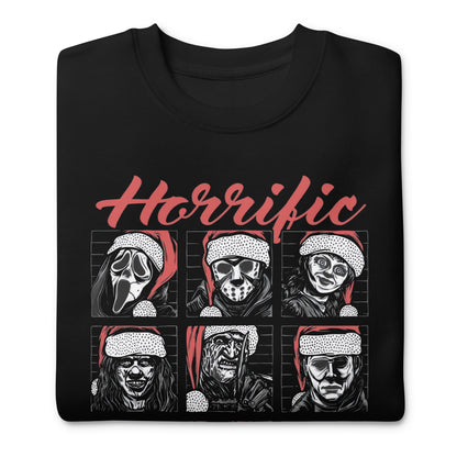 Suéter Horrific Holidays, Disponible en la mejor tienda online para comprar tu merch favorita, la mejor Calidad, compra Ahora!