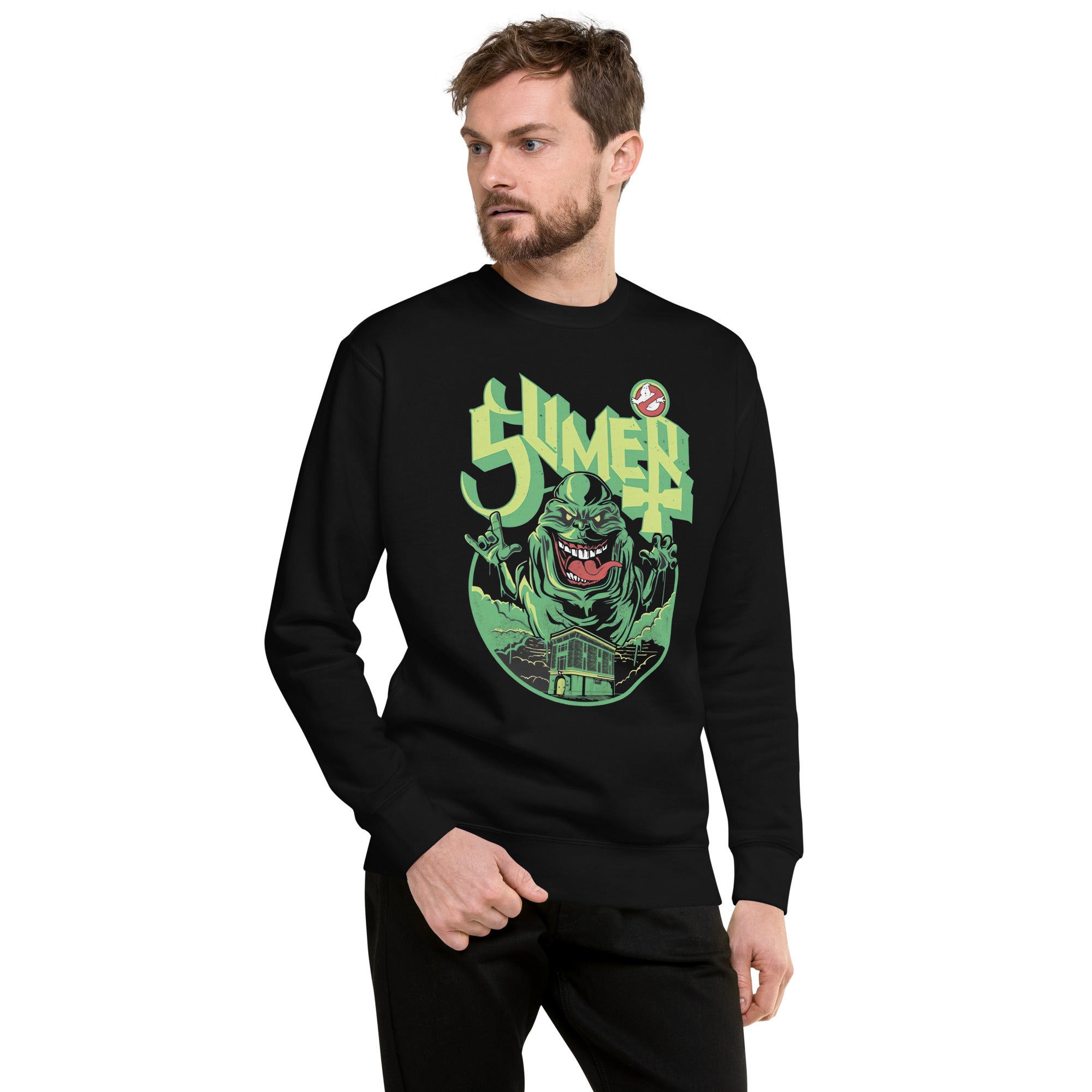 Suéter Slimer, Disponible en la mejor tienda online para comprar tu merch favorita, la mejor Calidad, compra Ahora!