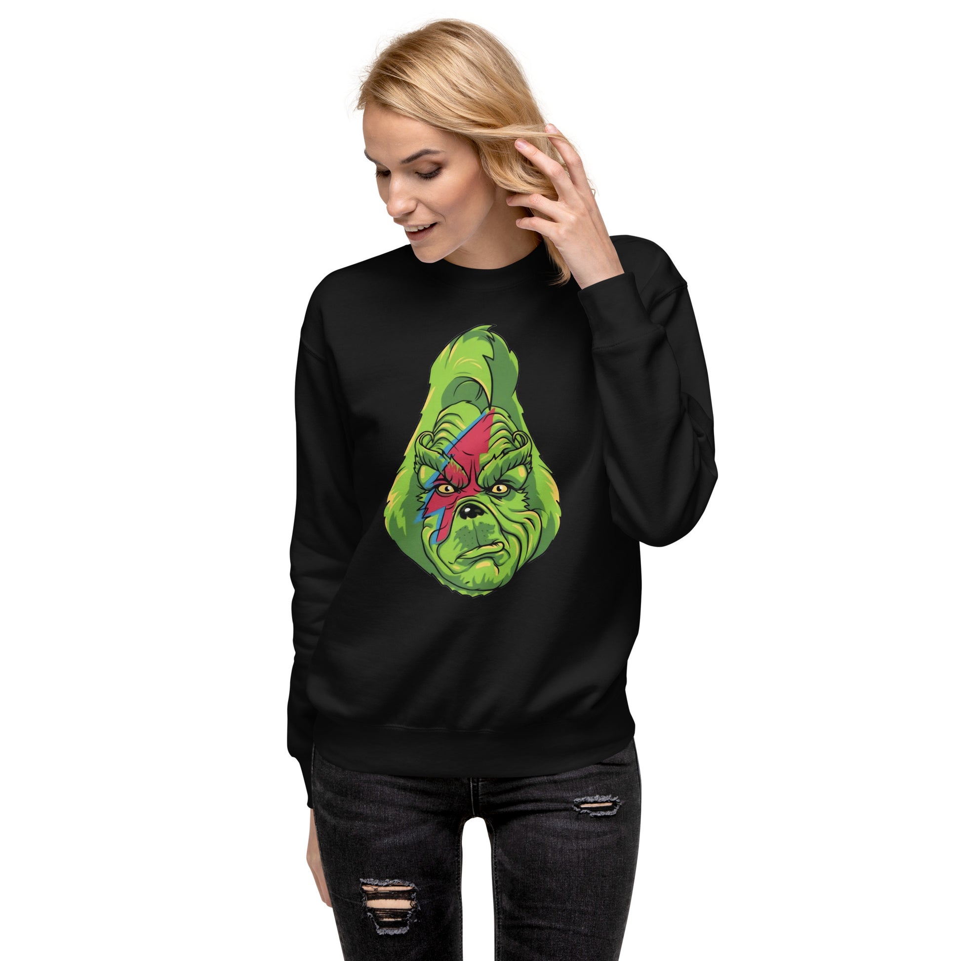 Sueter Rebel Grinch Disponible en la mejor tienda online para comprar tu merch favorita, la mejor Calidad, compra Ahora en la mejor tienda online! 