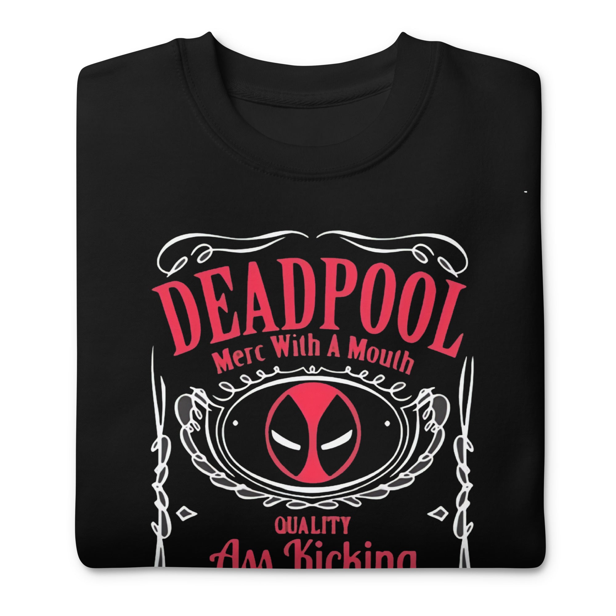 Suéter Deadpool Whiskey, Disponible en la mejor tienda online para comprar tu merch favorita, la mejor Calidad, compra Ahora!