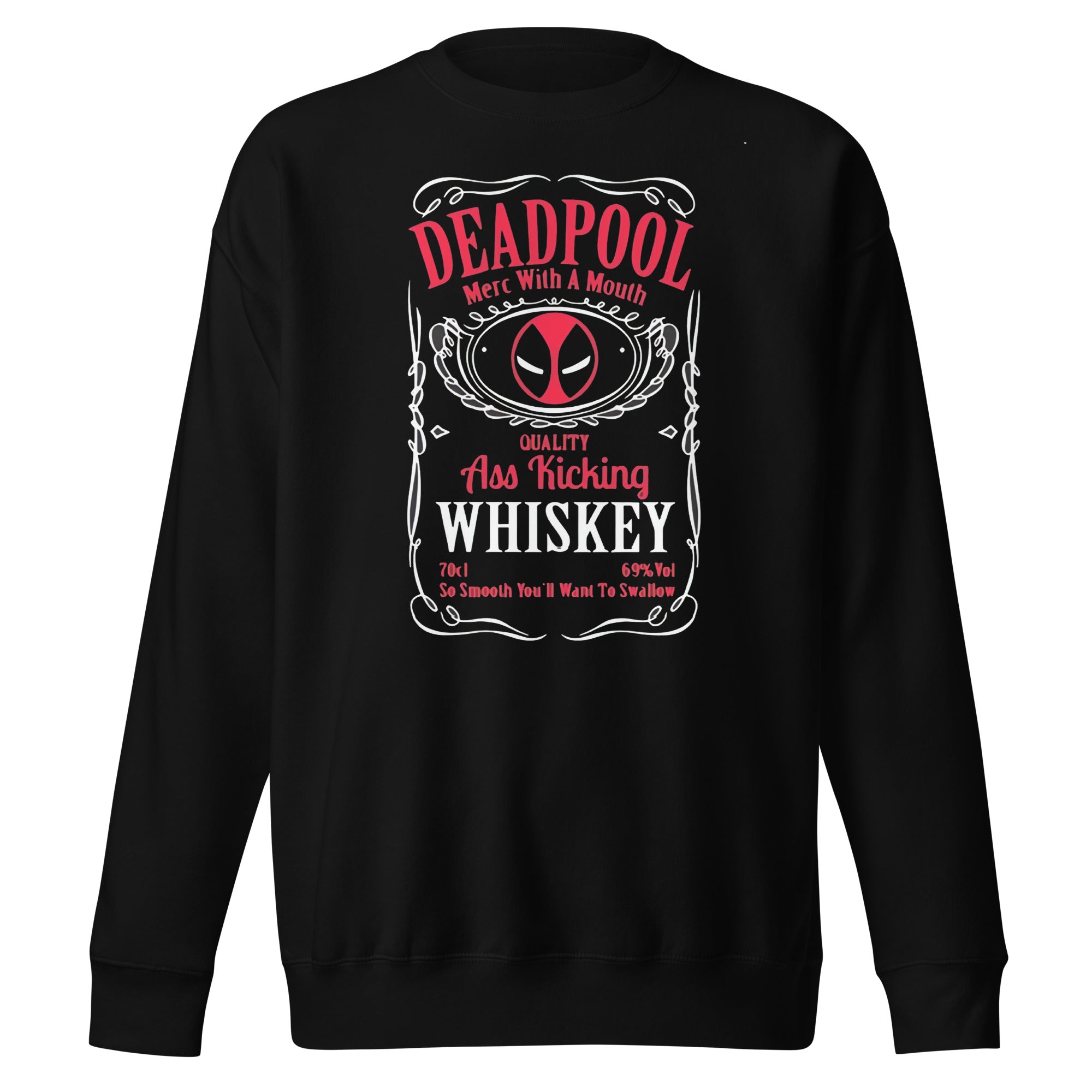 Suéter Deadpool Whiskey, Disponible en la mejor tienda online para comprar tu merch favorita, la mejor Calidad, compra Ahora!