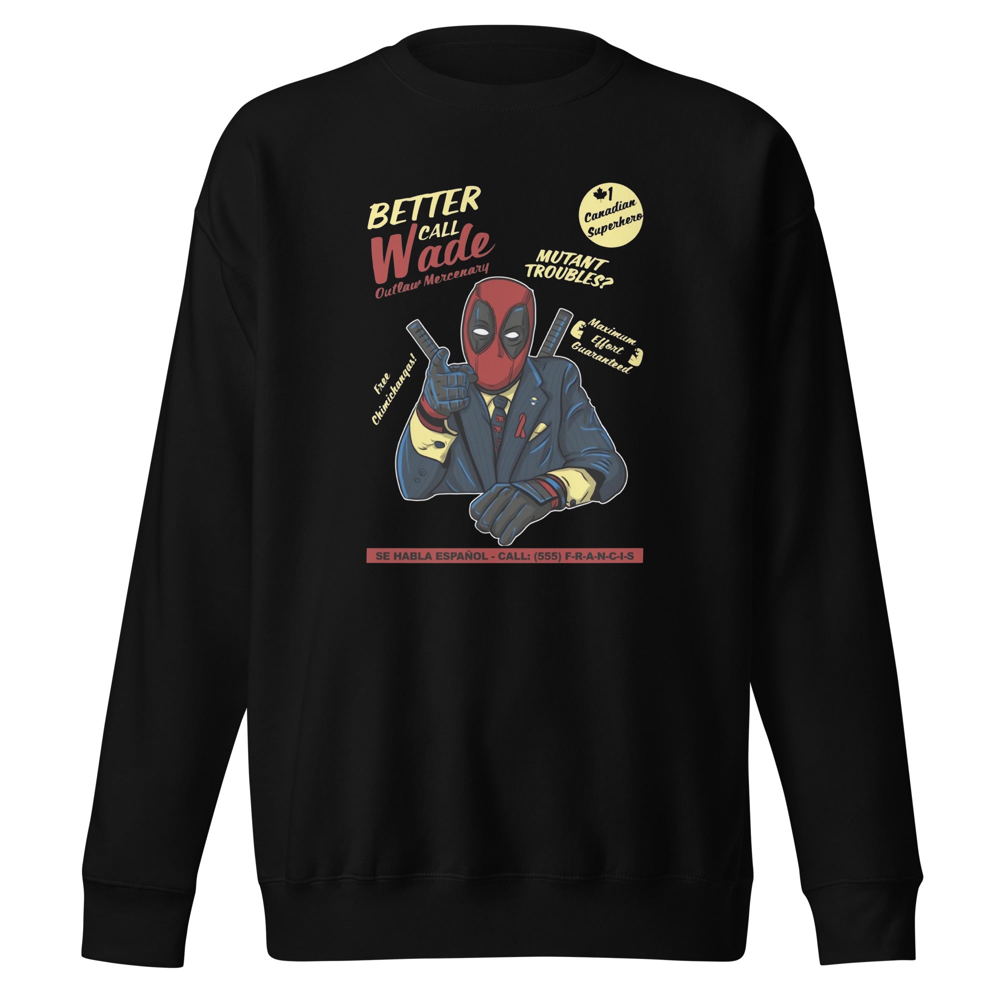 Suéter Better Call Wade, Disponible en la mejor tienda online para comprar tu merch favorita, la mejor Calidad, compra Ahora!