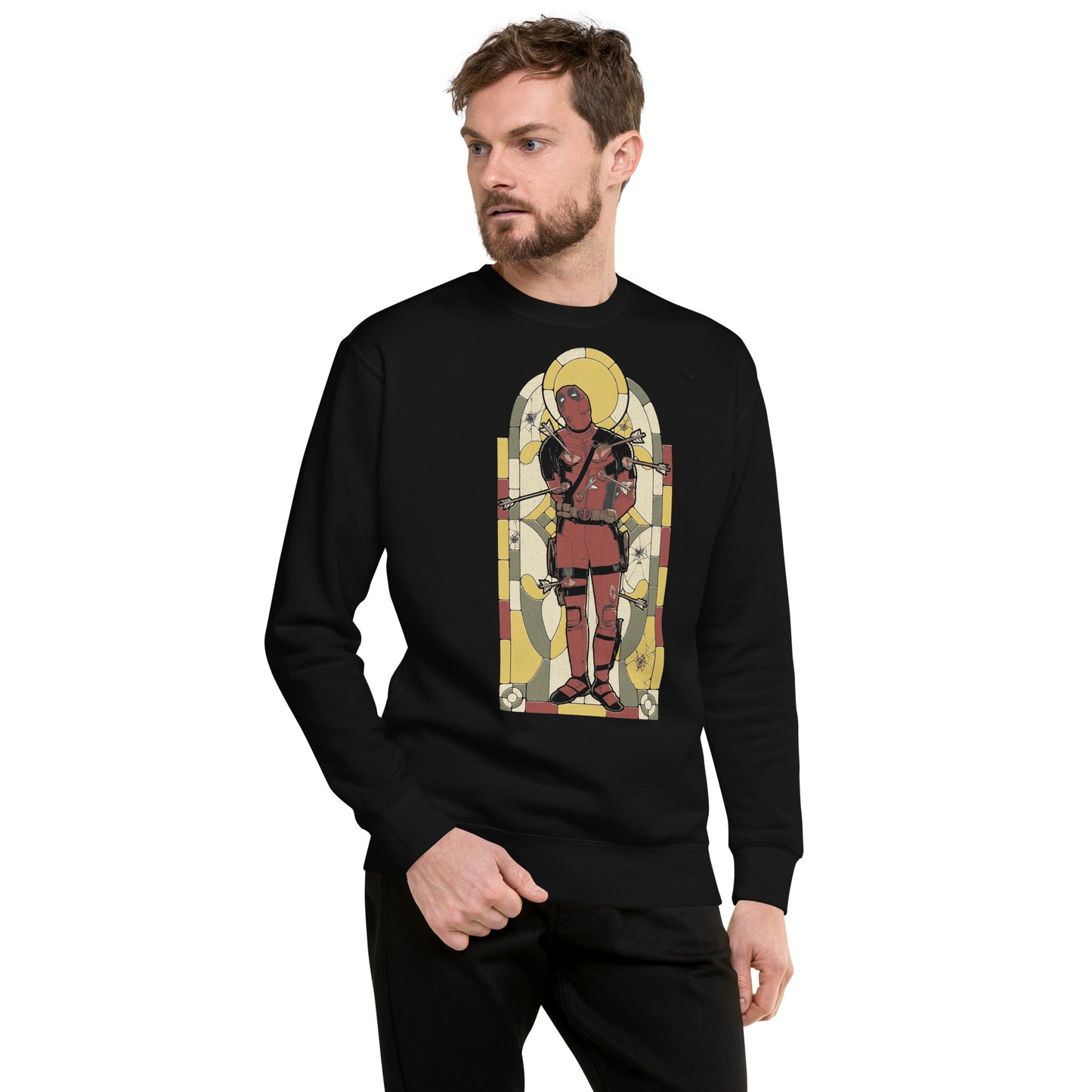 Suéter San Deadpool, Disponible en la mejor tienda online para comprar tu merch favorita, la mejor Calidad, compra Ahora!