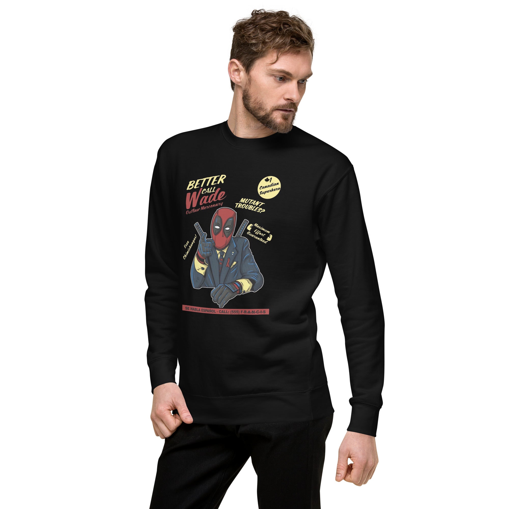 Suéter Better Call Wade, Disponible en la mejor tienda online para comprar tu merch favorita, la mejor Calidad, compra Ahora!