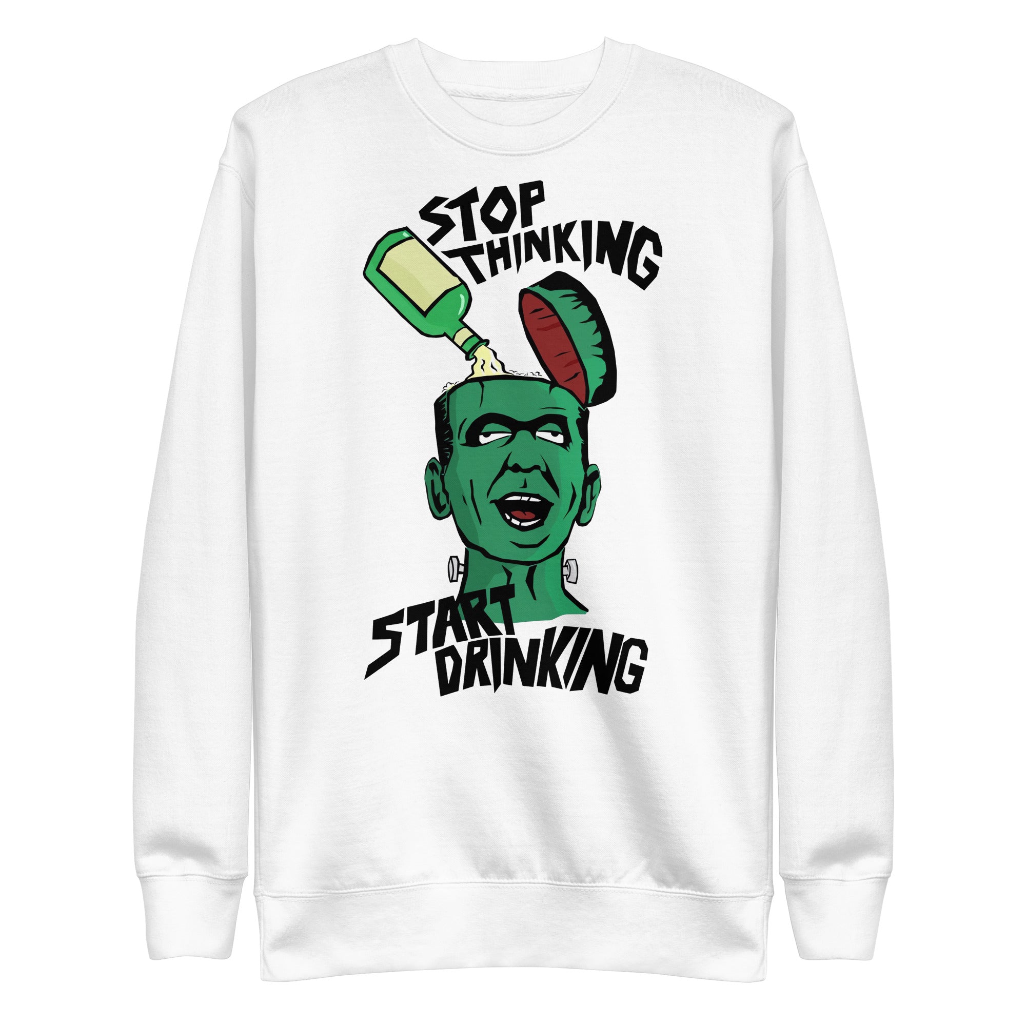 Sudadero Stop Thinking Disponible en Superstar, la mejor tienda online para comprar tu merch favorita, la mejor Calidad, compra Ahora en Superstar!