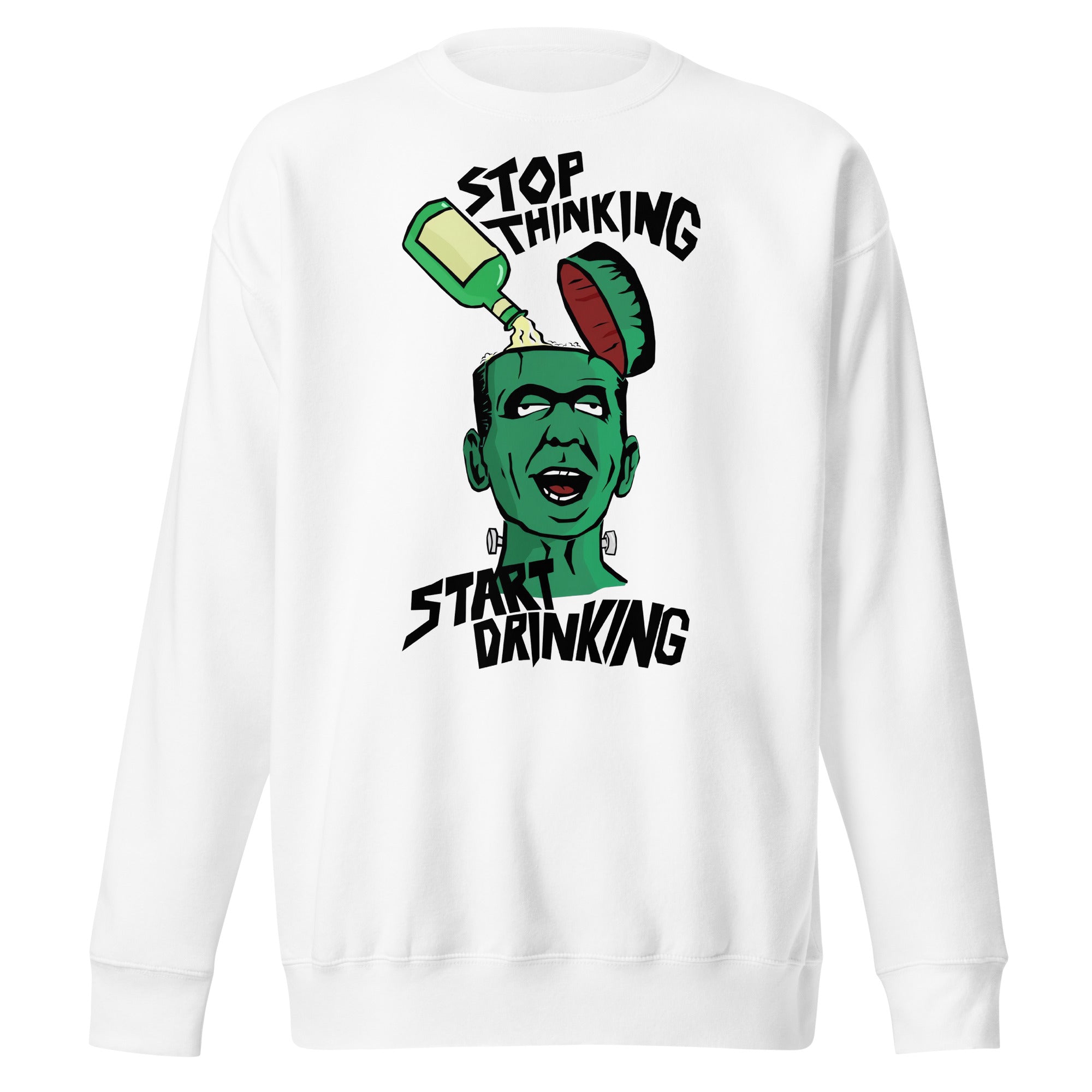 Sudadero Stop Thinking Disponible en Superstar, la mejor tienda online para comprar tu merch favorita, la mejor Calidad, compra Ahora en Superstar!