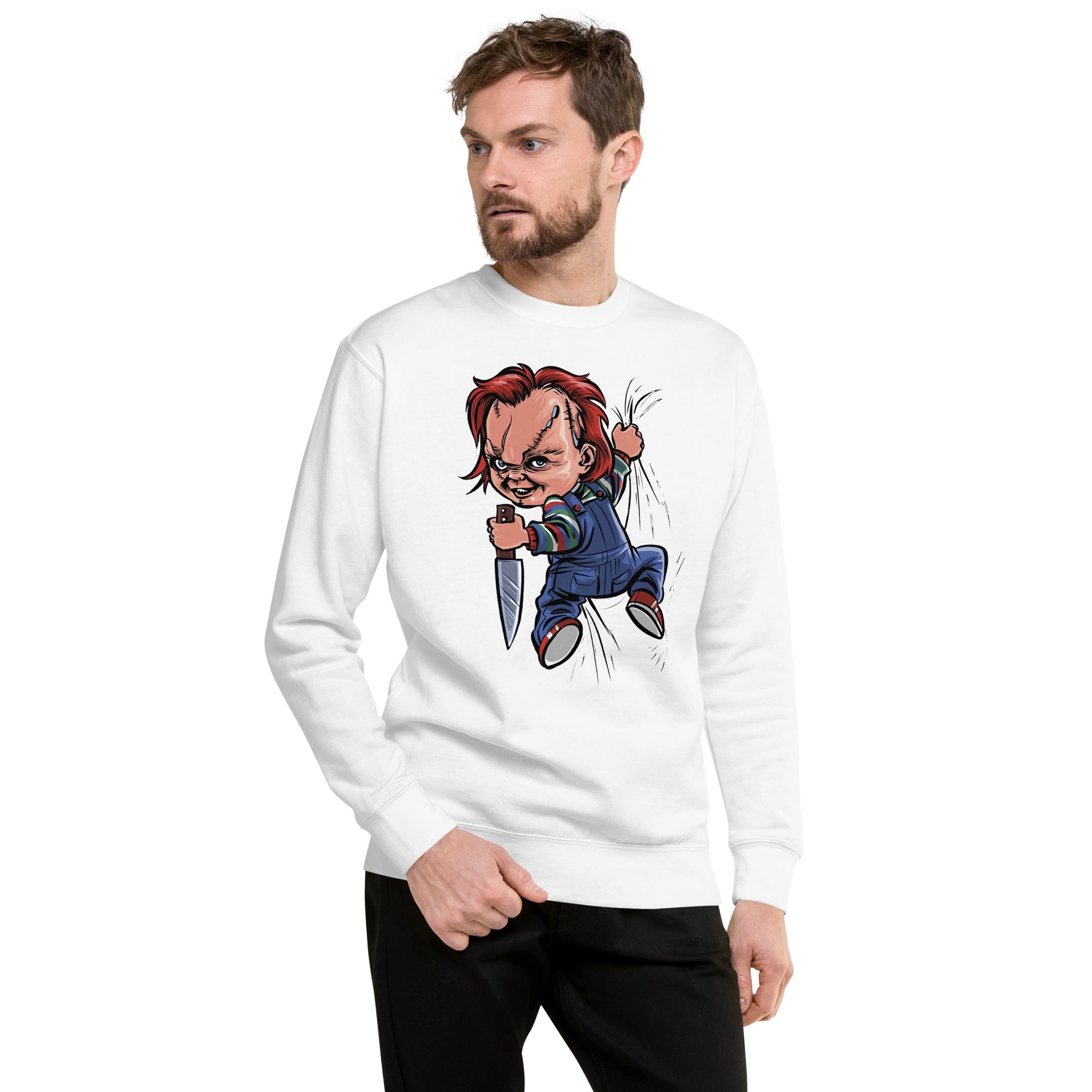 Sudadero El muñeco, Disponible en Superstar, la mejor tienda online para comprar tu merch favorita, la mejor Calidad, compra Ahora en Superstar!