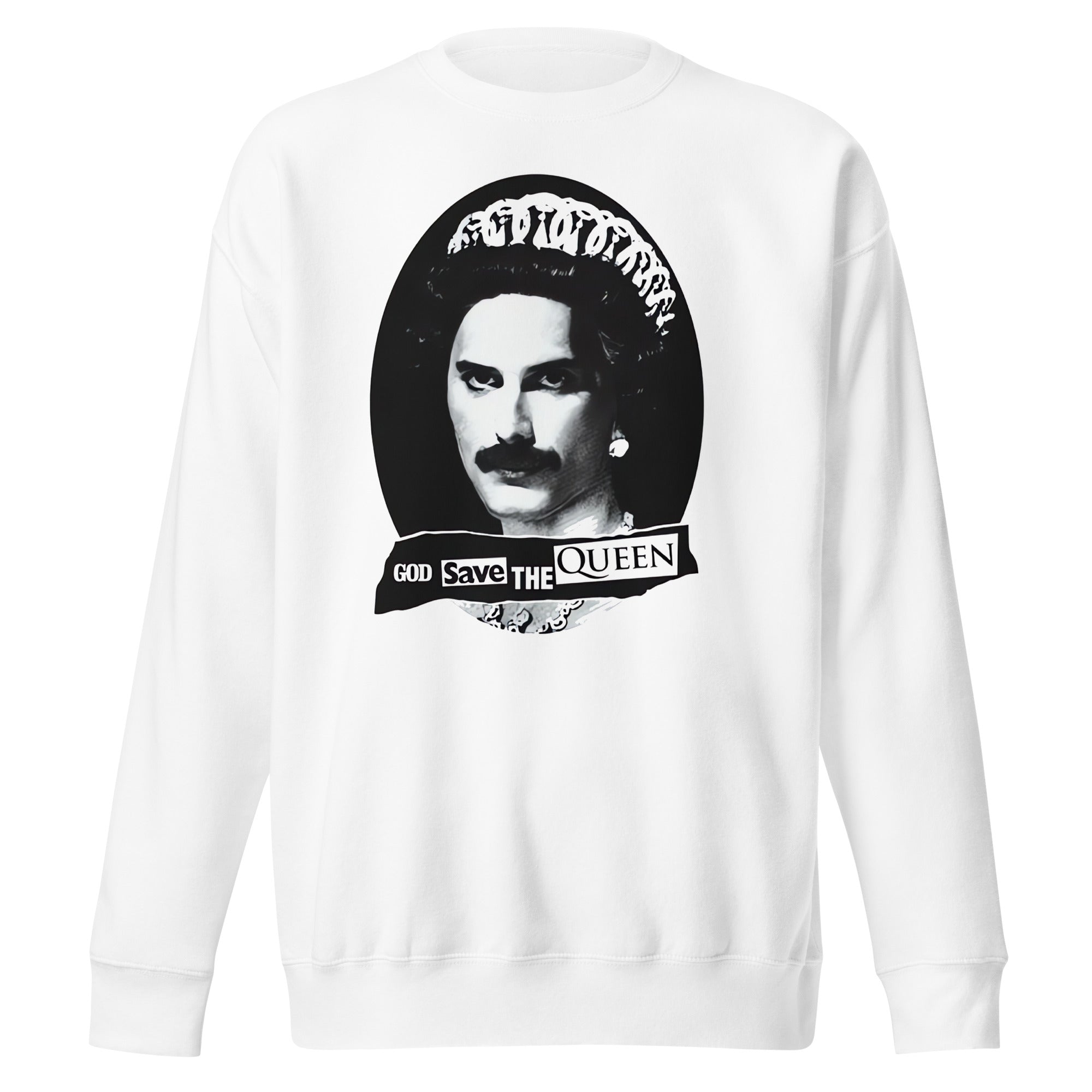 Suéter God Save the Queen, Disponible en la mejor tienda online para comprar tu merch favorita, la mejor Calidad, compra Ahora en Superstar!
