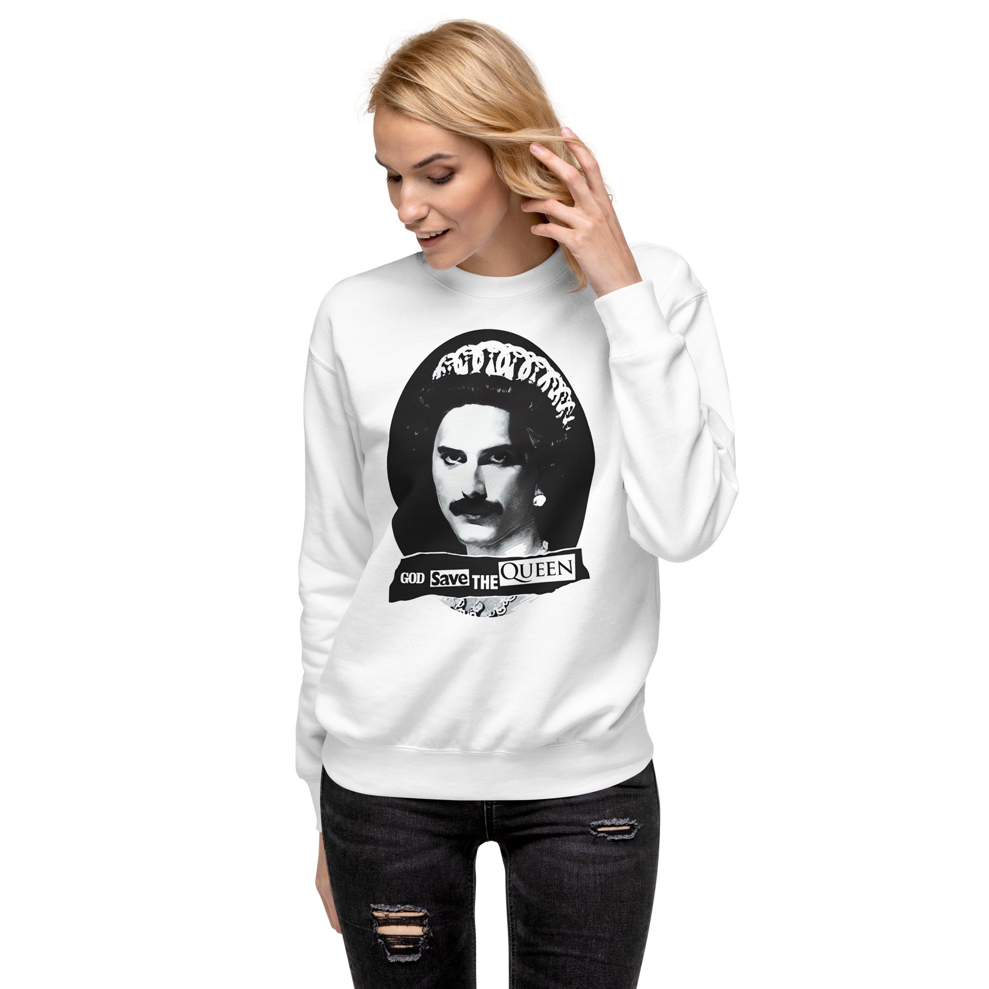 Suéter God Save the Queen, Disponible en la mejor tienda online para comprar tu merch favorita, la mejor Calidad, compra Ahora en Superstar!