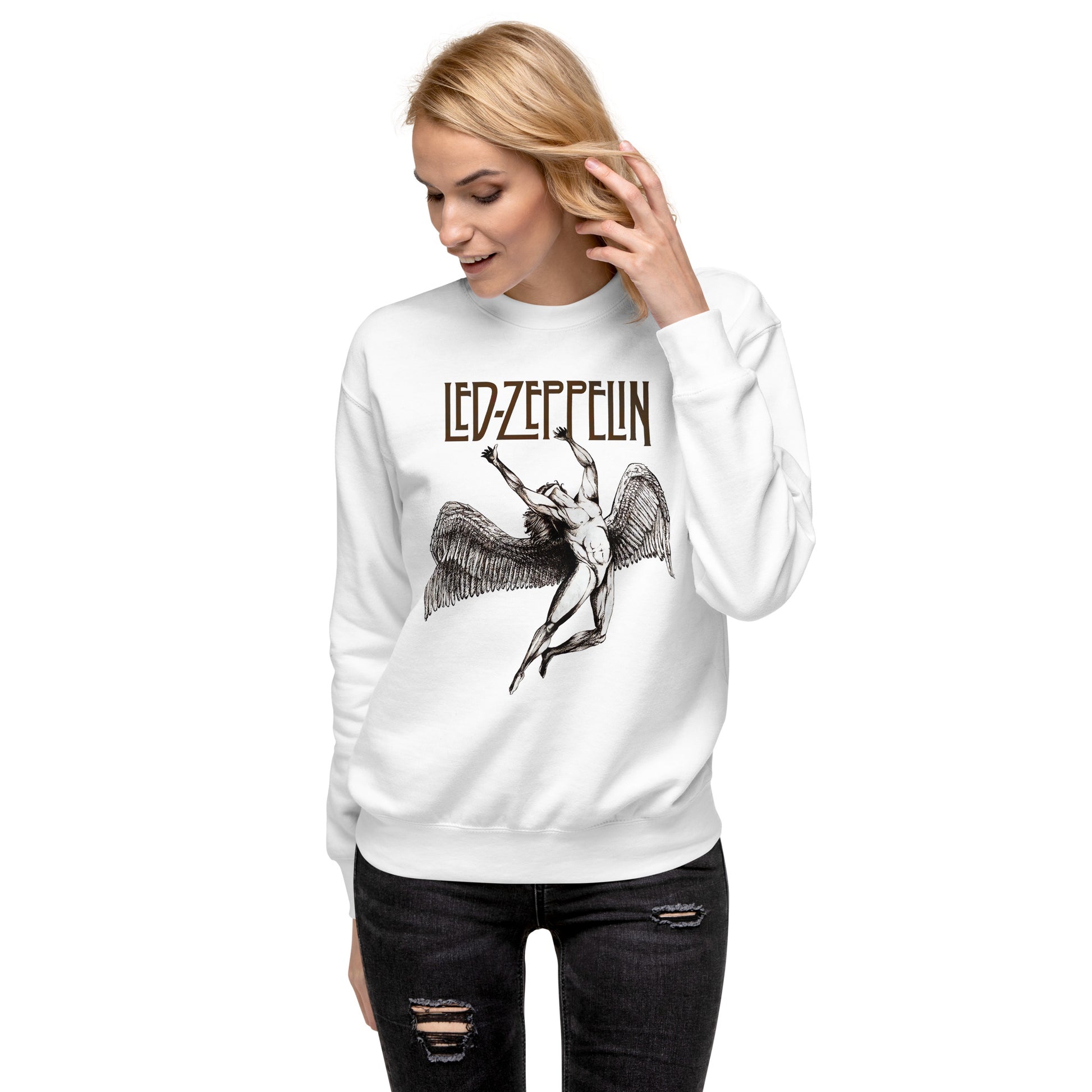 Sudadero Led Zeppelin Angel W Disponible en Superstar, la mejor tienda online para comprar tu merch favorita, la mejor Calidad, compra en Superstar!