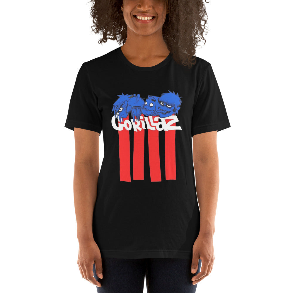 ¡Compra el mejor merchandising en Superstar! Encuentra diseños únicos y de alta calidad en playeras, Playera de Gorillaz Players