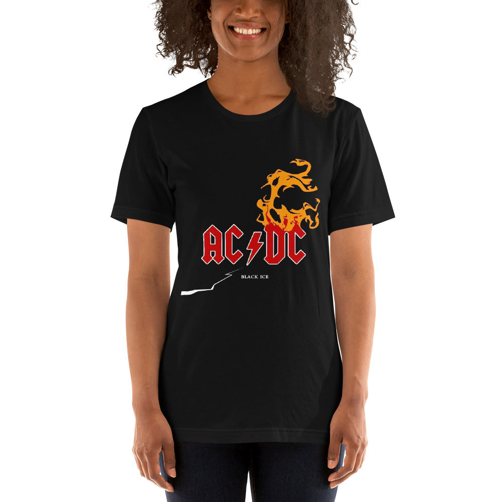¡Compra el mejor merchandising en Superstar! Encuentra diseños únicos y de alta calidad en playeras, Playera ACDC Black Ice