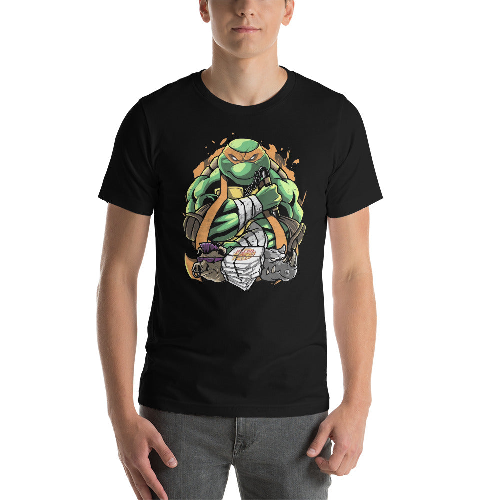 ¡Compra el mejor merchandising en Superstar! Encuentra diseños únicos y de alta calidad en playeras, Camiseta Michelangelo