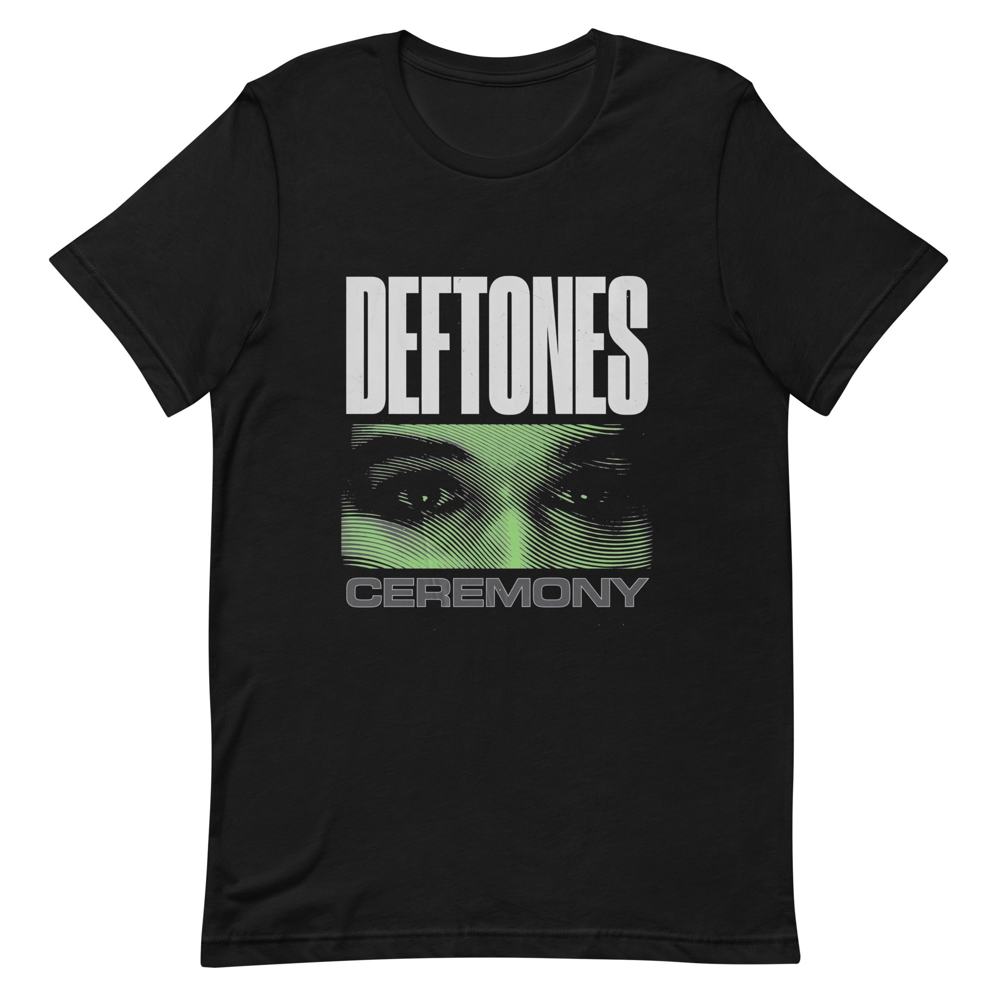 ¡Compra el mejor merchandising en Superstar! Encuentra diseños únicos y de alta calidad en playeras, Camiseta Deftones - Ceremony