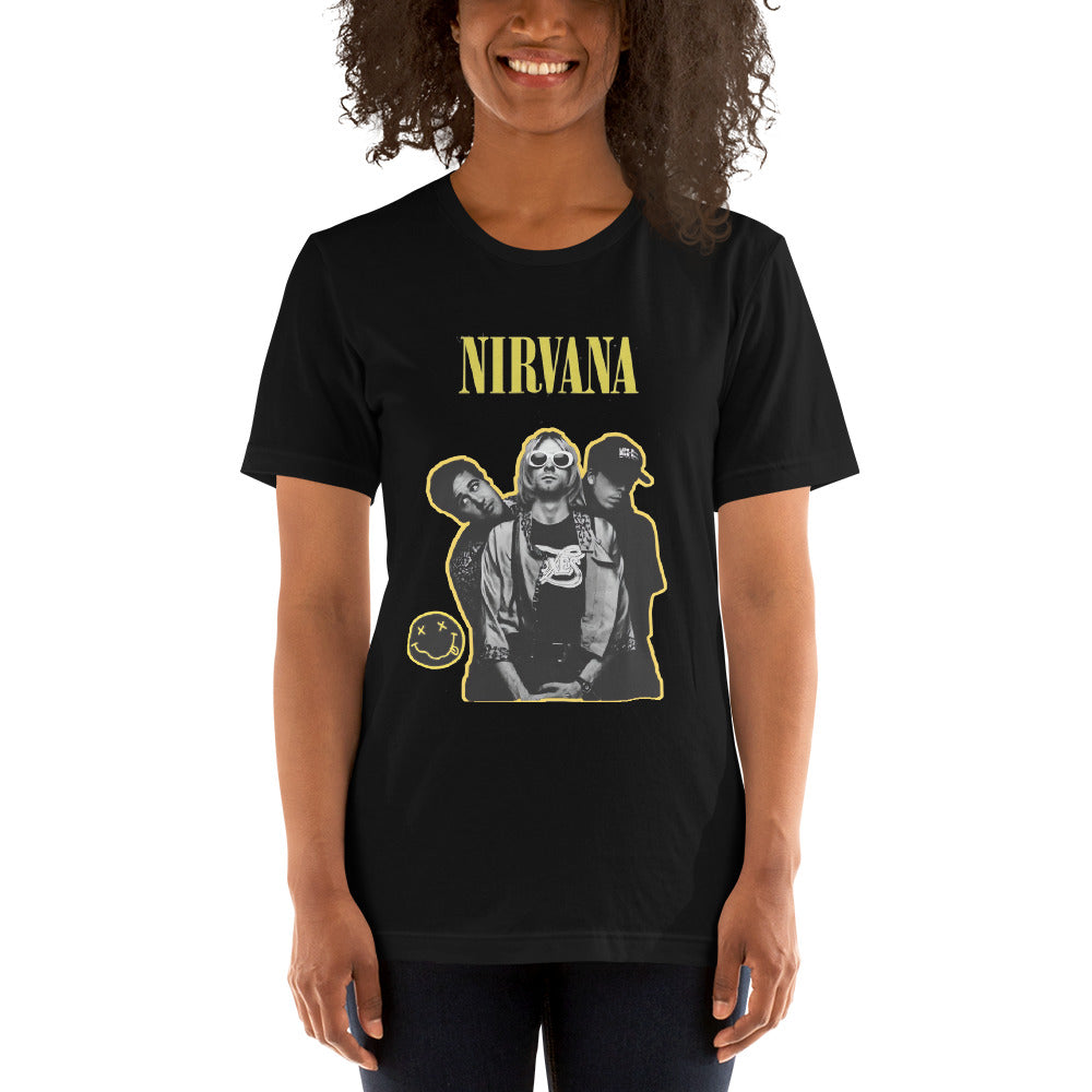 ¡Compra el mejor merchandising en Superstar! Encuentra diseños únicos y de alta calidad en playeras, Camiseta Vintage Nirvana