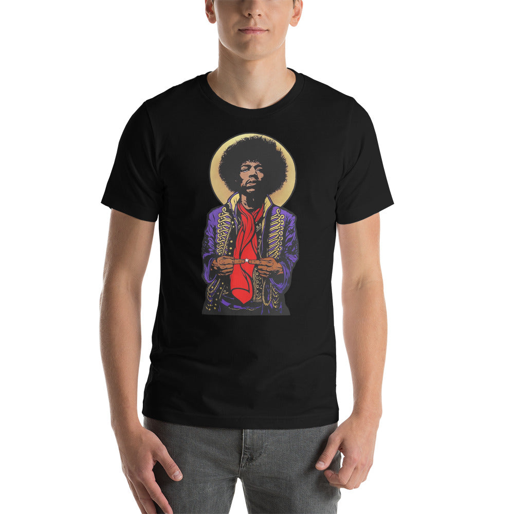 Camiseta Jimi Hendrix purple haze, nuestras opciones de playeras son Unisex. disponible en Superstar. Compra y envíos internacionales.