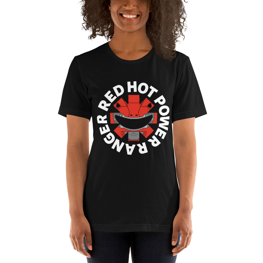 Camiseta Red Hot Power Ranger, nuestras opciones de playeras son Unisex. disponible en Superstar. Compra y envíos internacionales.