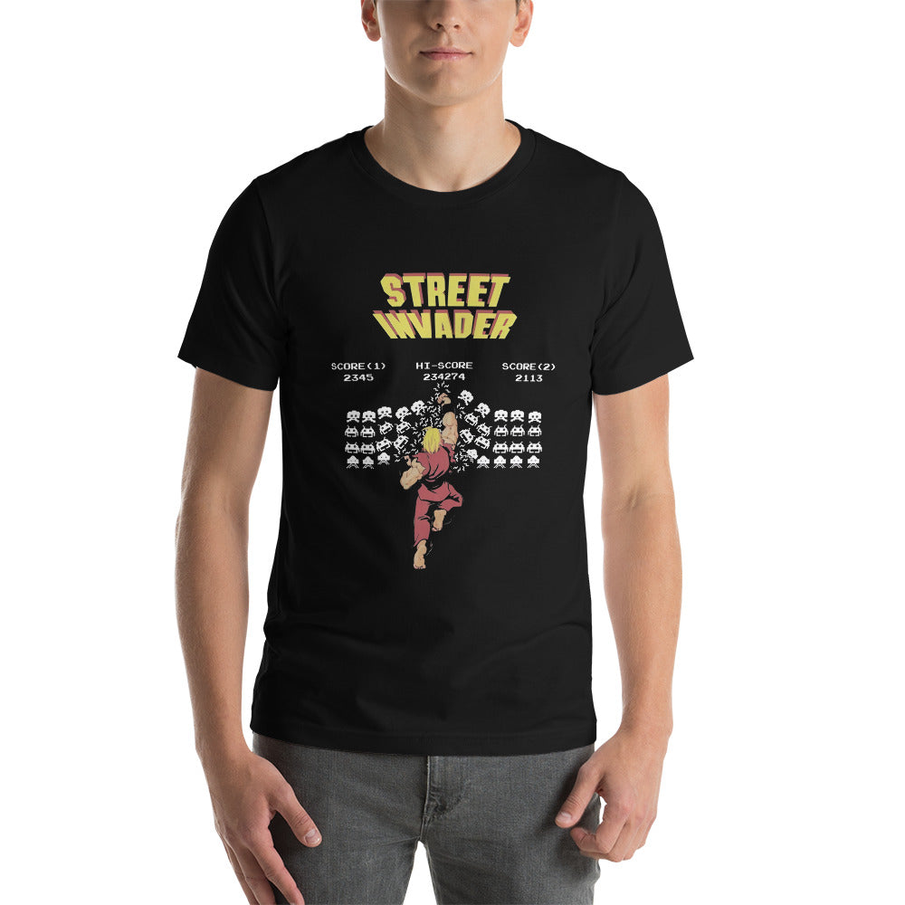 Camiseta Street Invader, nuestras opciones de playeras son Unisex. disponible en Superstar. Compra y envíos internacionales.
