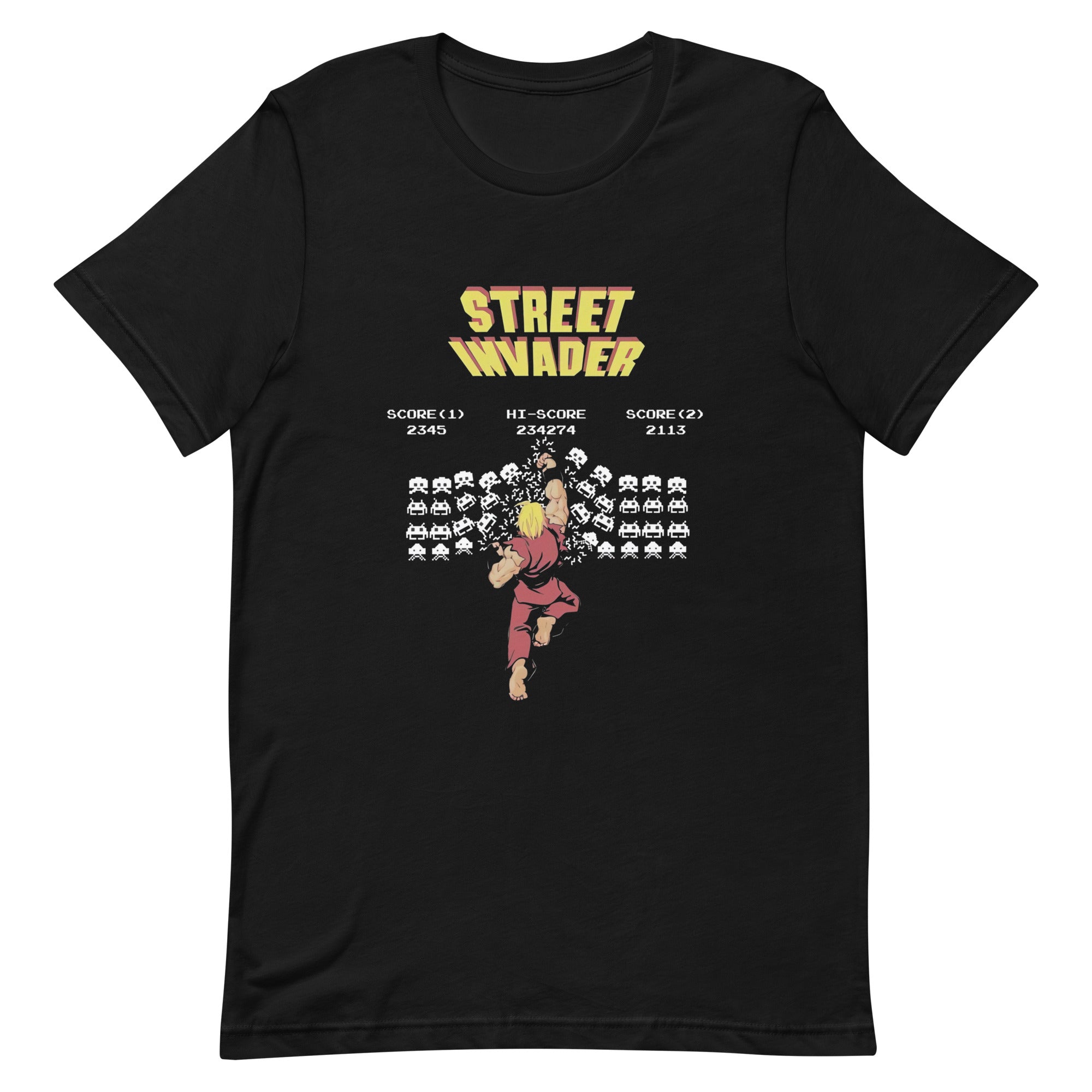 Camiseta Street Invader, nuestras opciones de playeras son Unisex. disponible en Superstar. Compra y envíos internacionales.