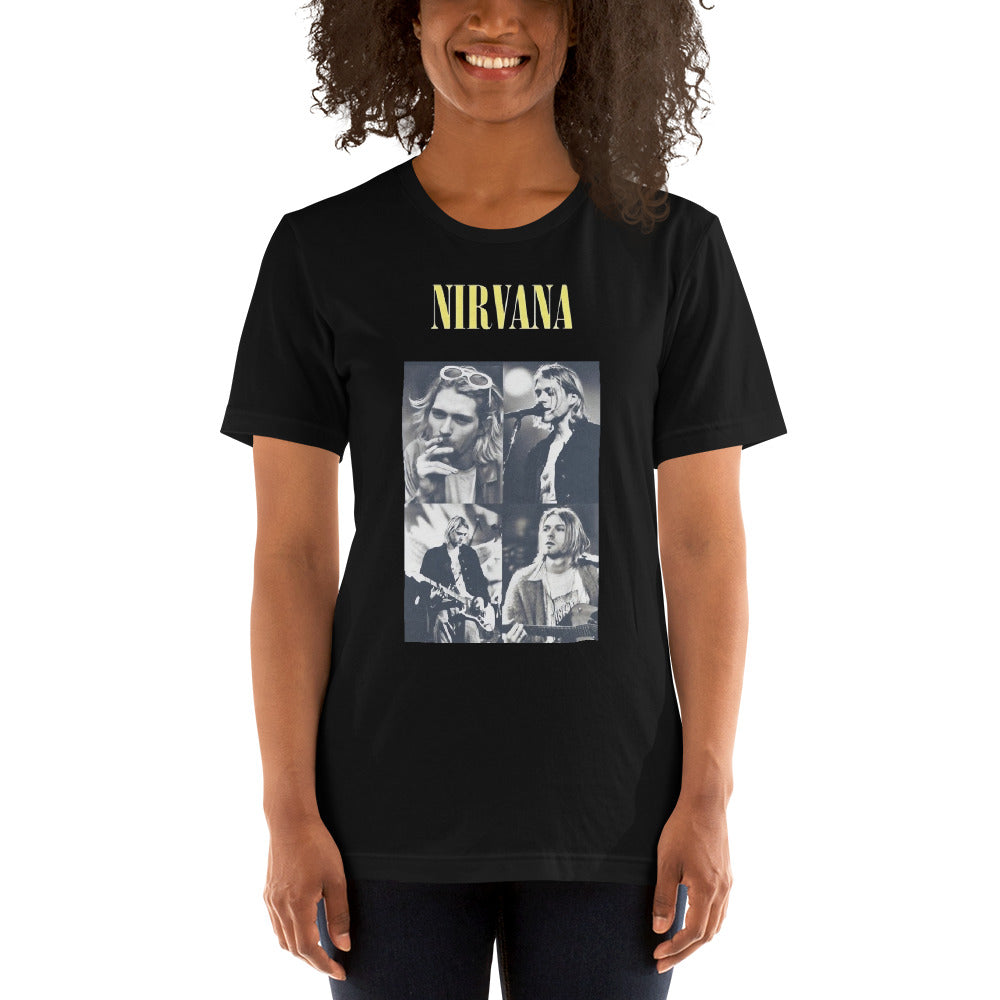 Camiseta Kurt Cobain, nuestras opciones de playeras son Unisex. disponible en Superstar. Compra y envíos internacionales.