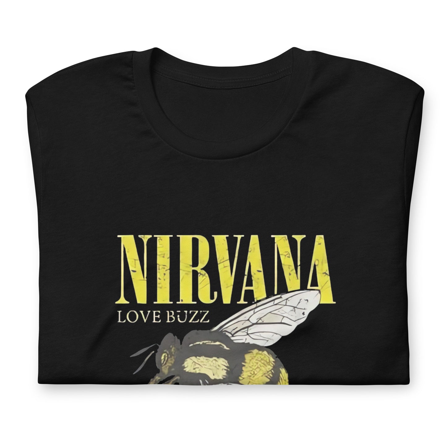 ¡Compra el mejor merchandising en Superstar! Encuentra diseños únicos y de alta calidad en camisetas únicas, Camiseta de Nirvana Love Buzz