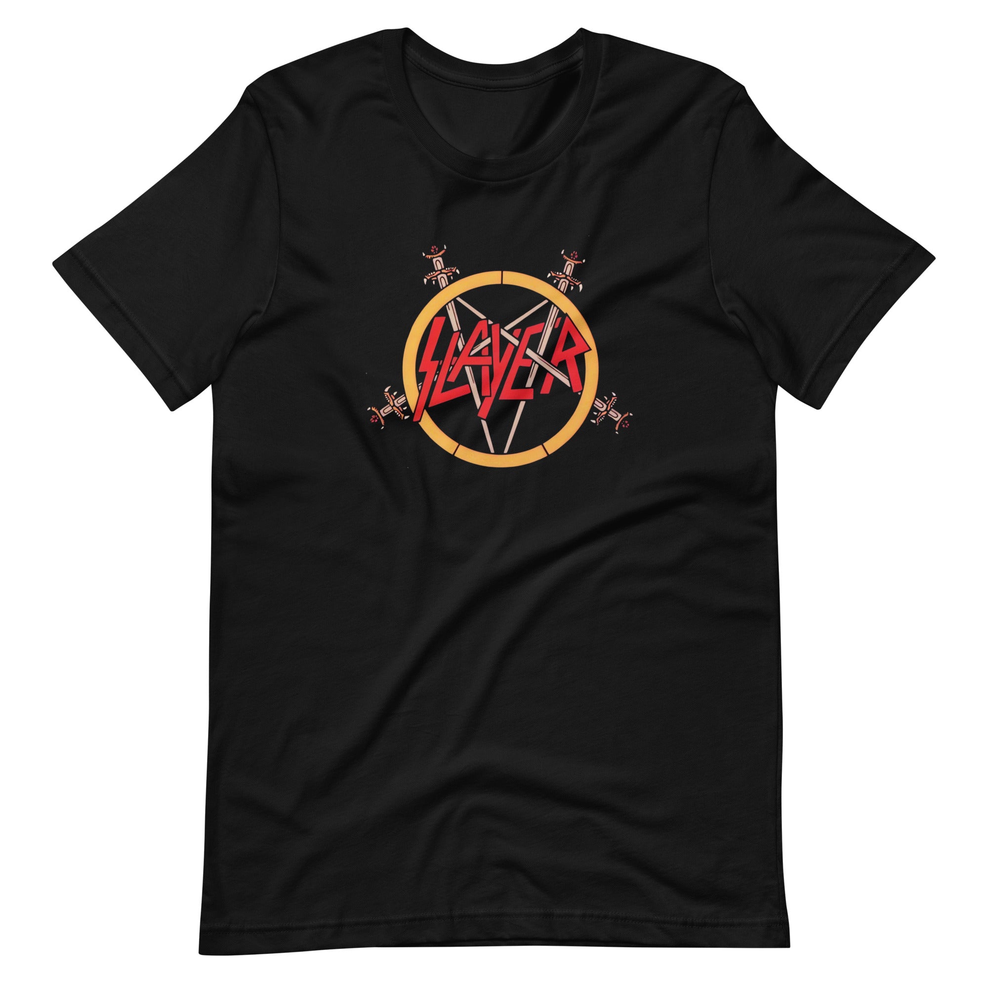 Si eres un fanático de la música metal, no te puedes perder la oportunidad de tener la playera de Slayer. comprar en linea. envíos internacionales.