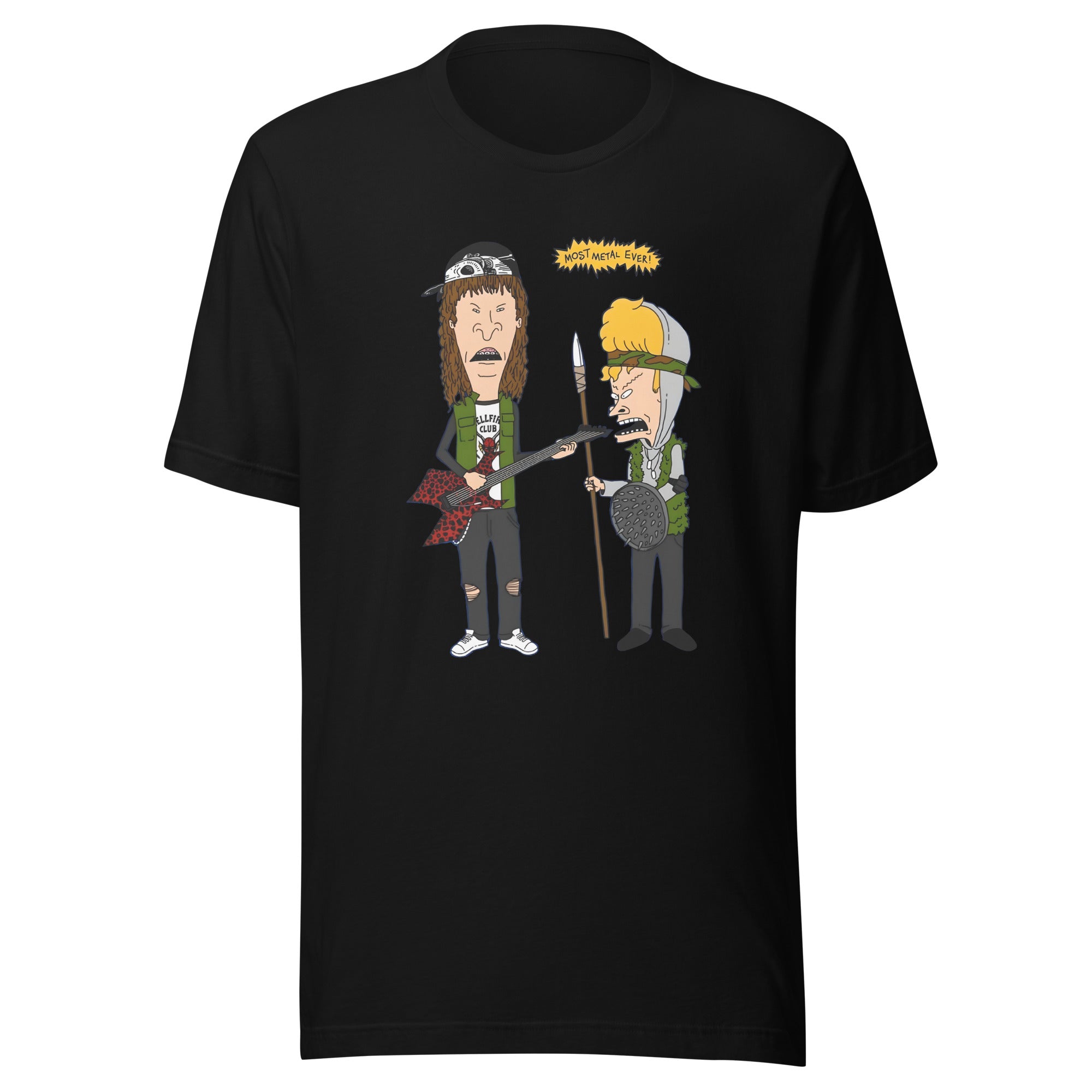 Playera hellfire club Beavis and butt-head. El mejor lugar para conseguir camisetas de Stranger Things en Línea. compra ahora y recibe a domicilio.