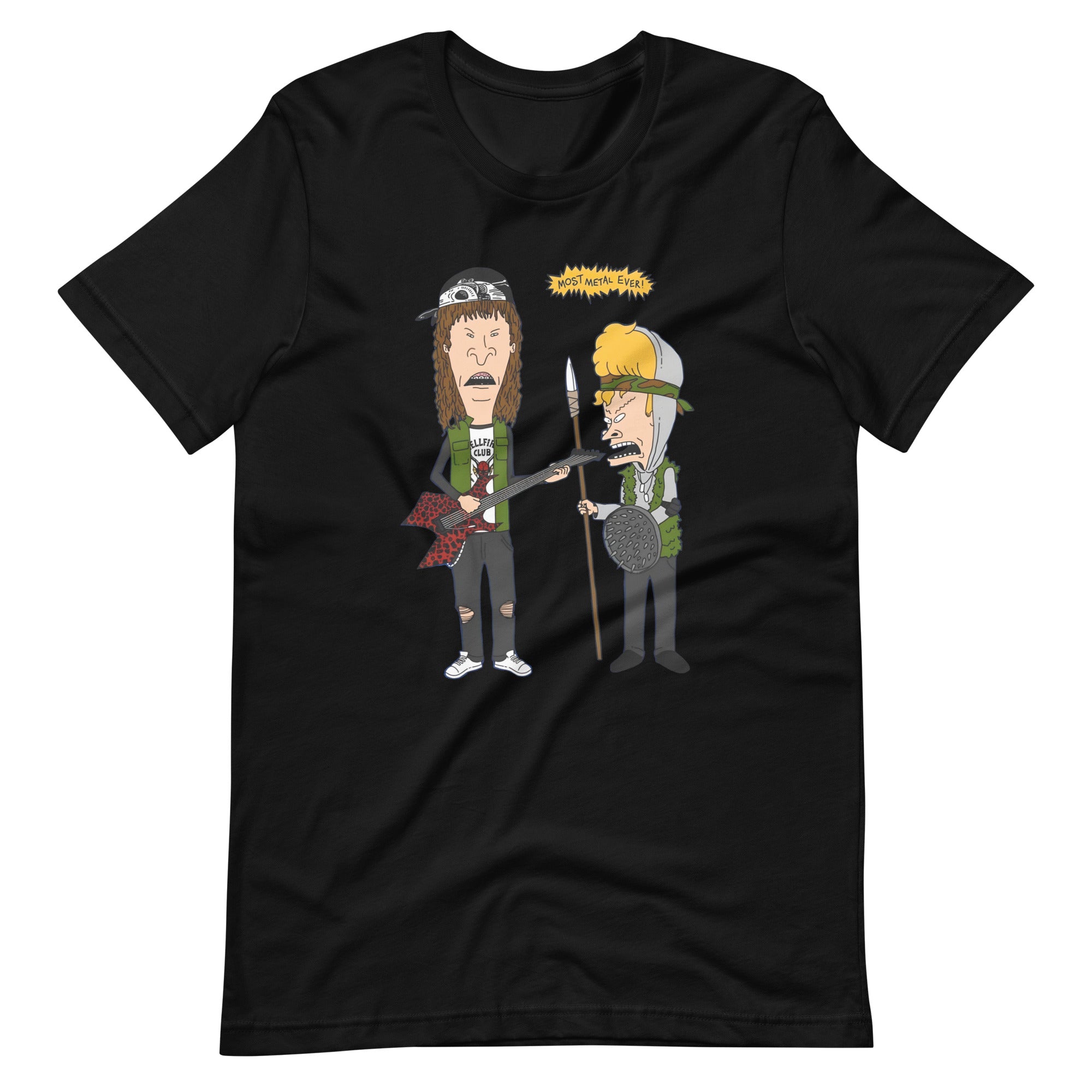Playera hellfire club Beavis and butt-head. El mejor lugar para conseguir camisetas de Stranger Things en Línea. compra ahora y recibe a domicilio.