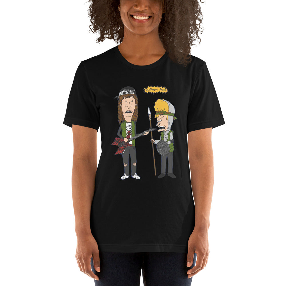 Playera hellfire club Beavis and butt-head. El mejor lugar para conseguir camisetas de Stranger Things en Línea. compra ahora y recibe a domicilio.
