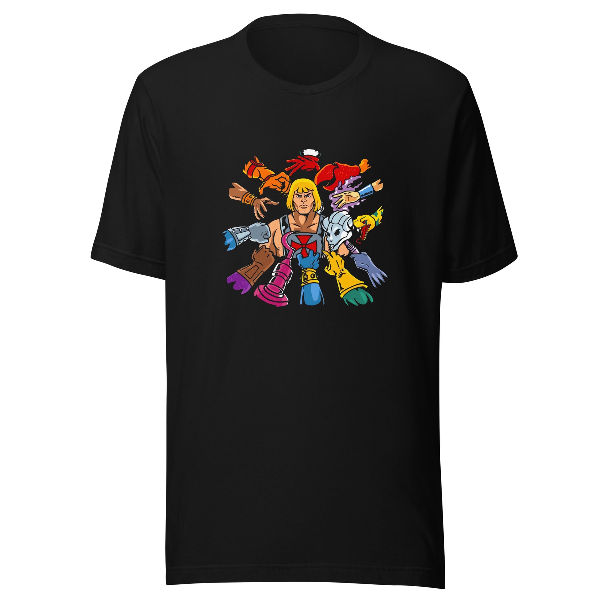 Camiseta He-Man, nuestras opciones de playeras son Unisex. disponible en Superstar. Compra y envíos internacionales. compra online