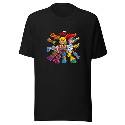 Camiseta He-Man, nuestras opciones de playeras son Unisex. disponible en Superstar. Compra y envíos internacionales. compra online