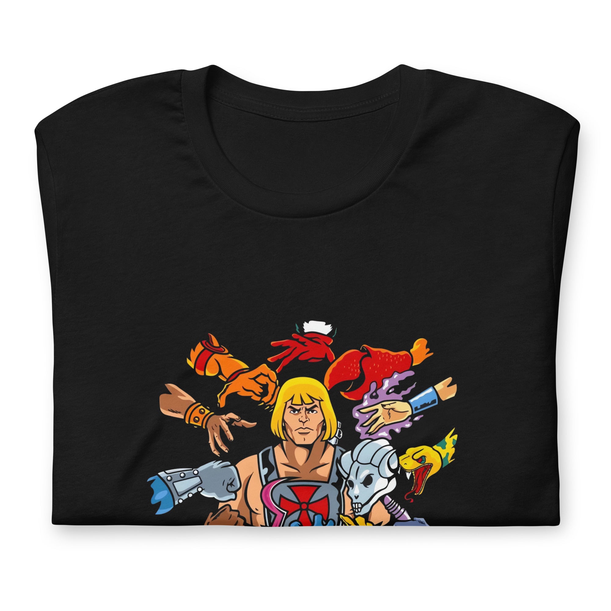 Camiseta He-Man, nuestras opciones de playeras son Unisex. disponible en Superstar. Compra y envíos internacionales. compra online