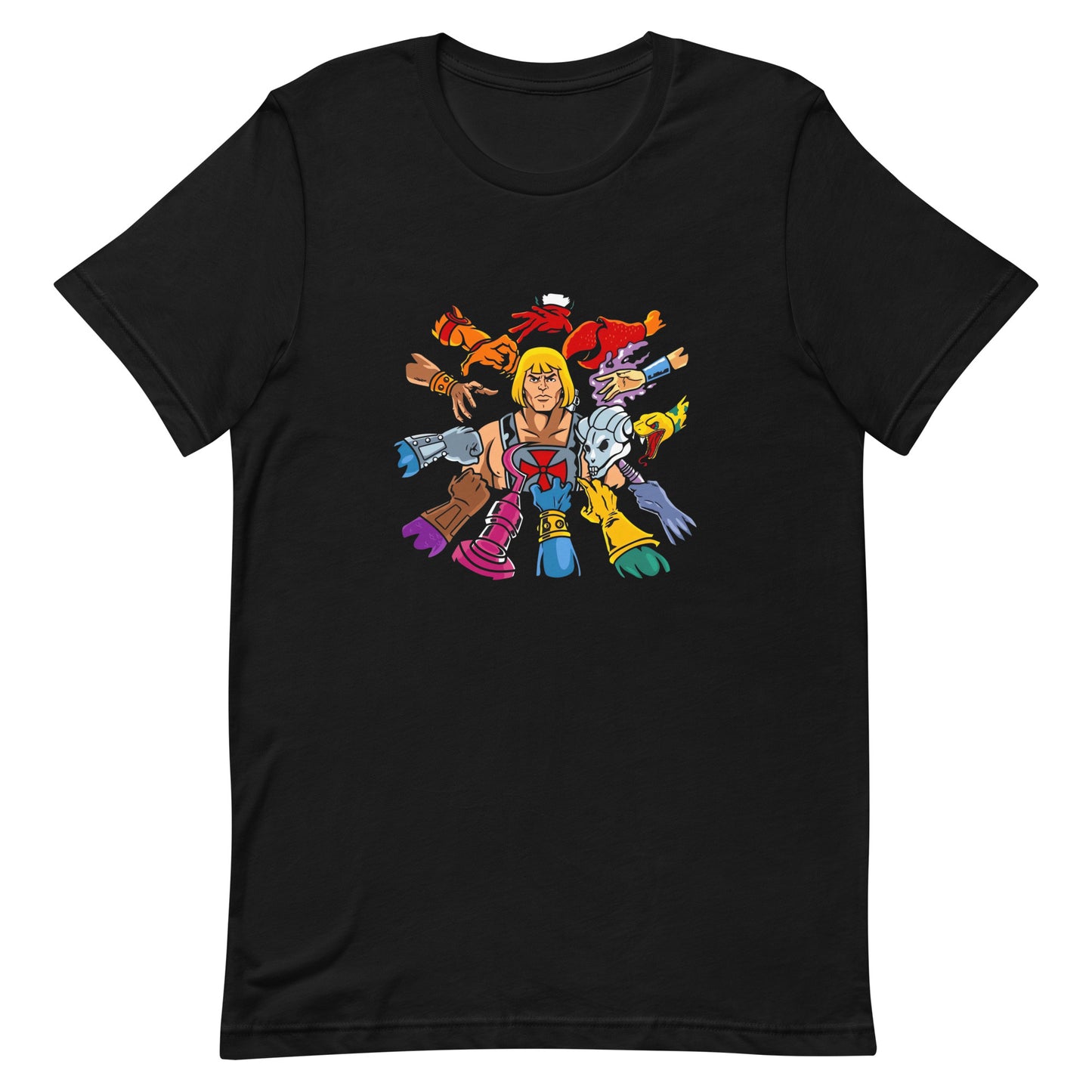 Camiseta He-Man, nuestras opciones de playeras son Unisex. disponible en Superstar. Compra y envíos internacionales. compra online