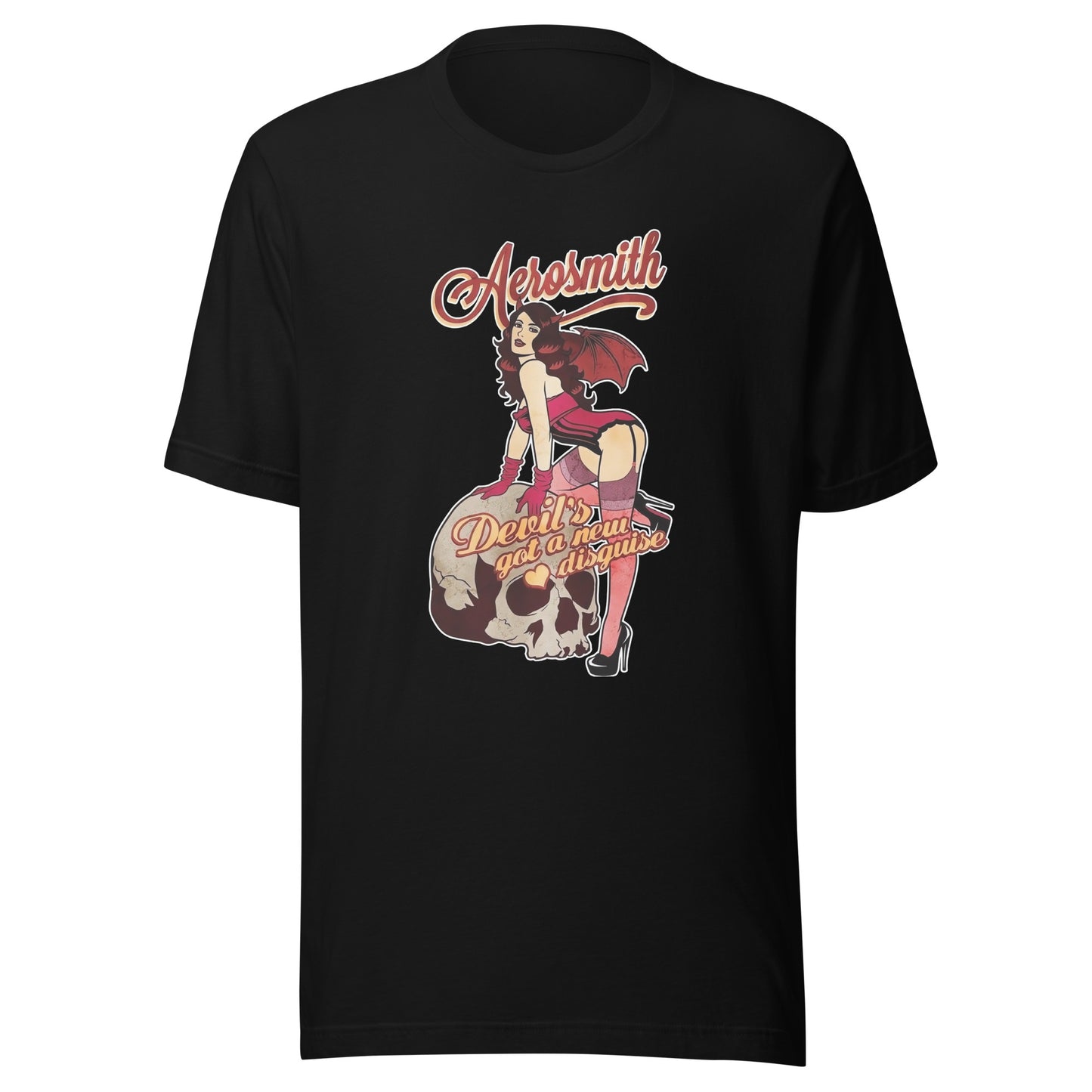¡Compra el mejor merchandising en Superstar! Encuentra diseños únicos y de alta calidad en camisetas únicas, Camiseta Aerosmith Devil